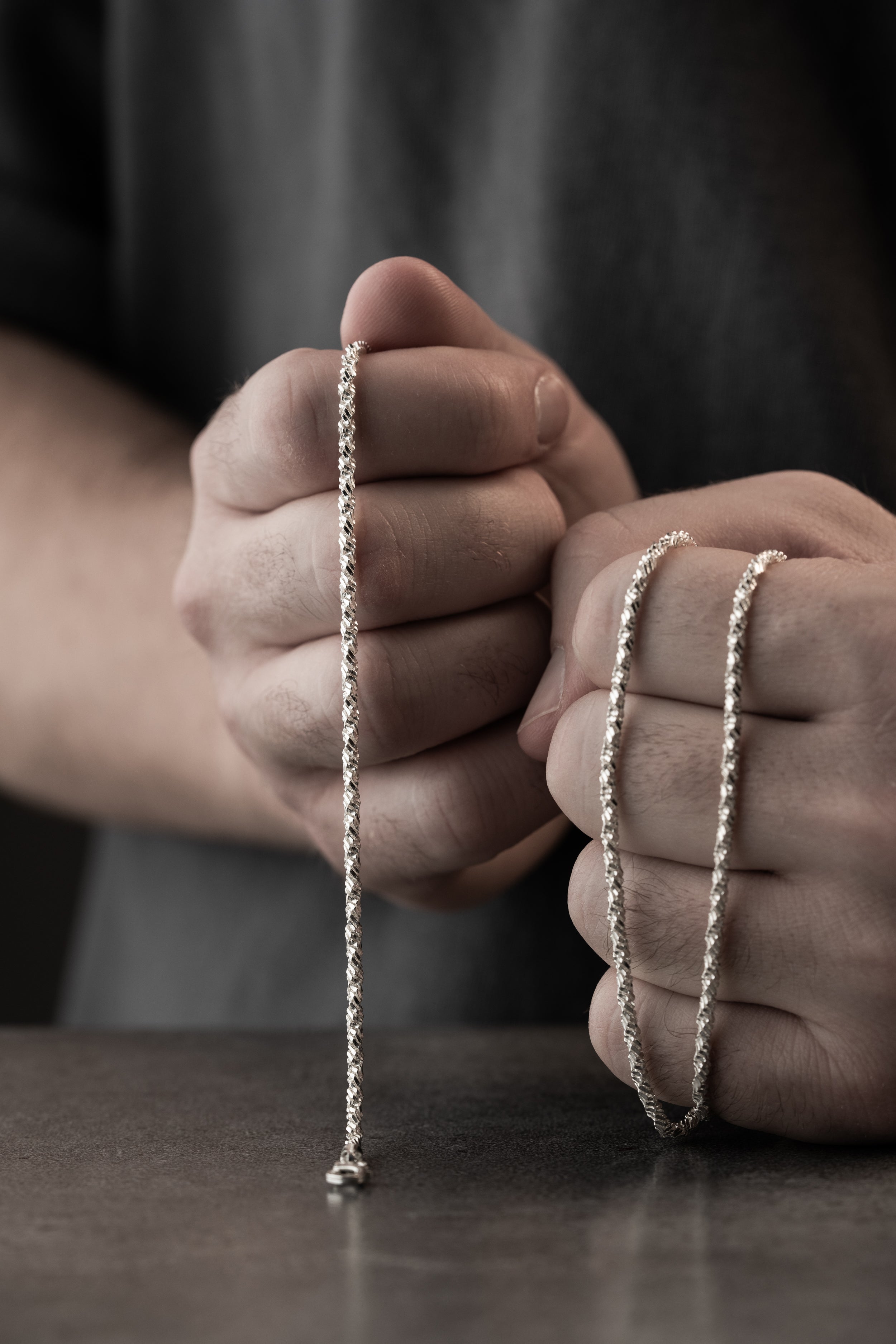 SINGAPUR HALSKETTE SET 2 MM | 925 SILBER