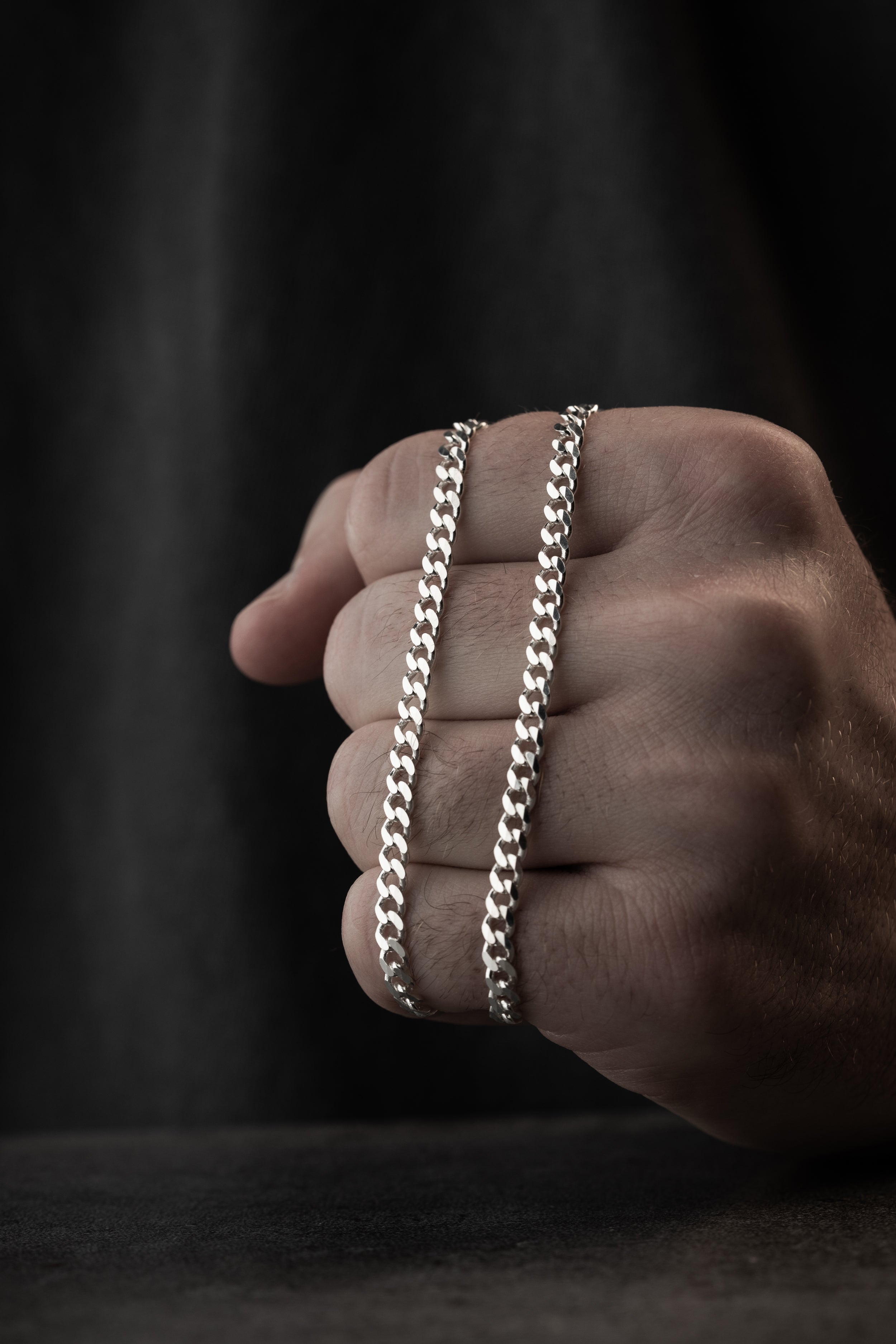 PANZER HALSKETTE 3 MM | 925 SILBER