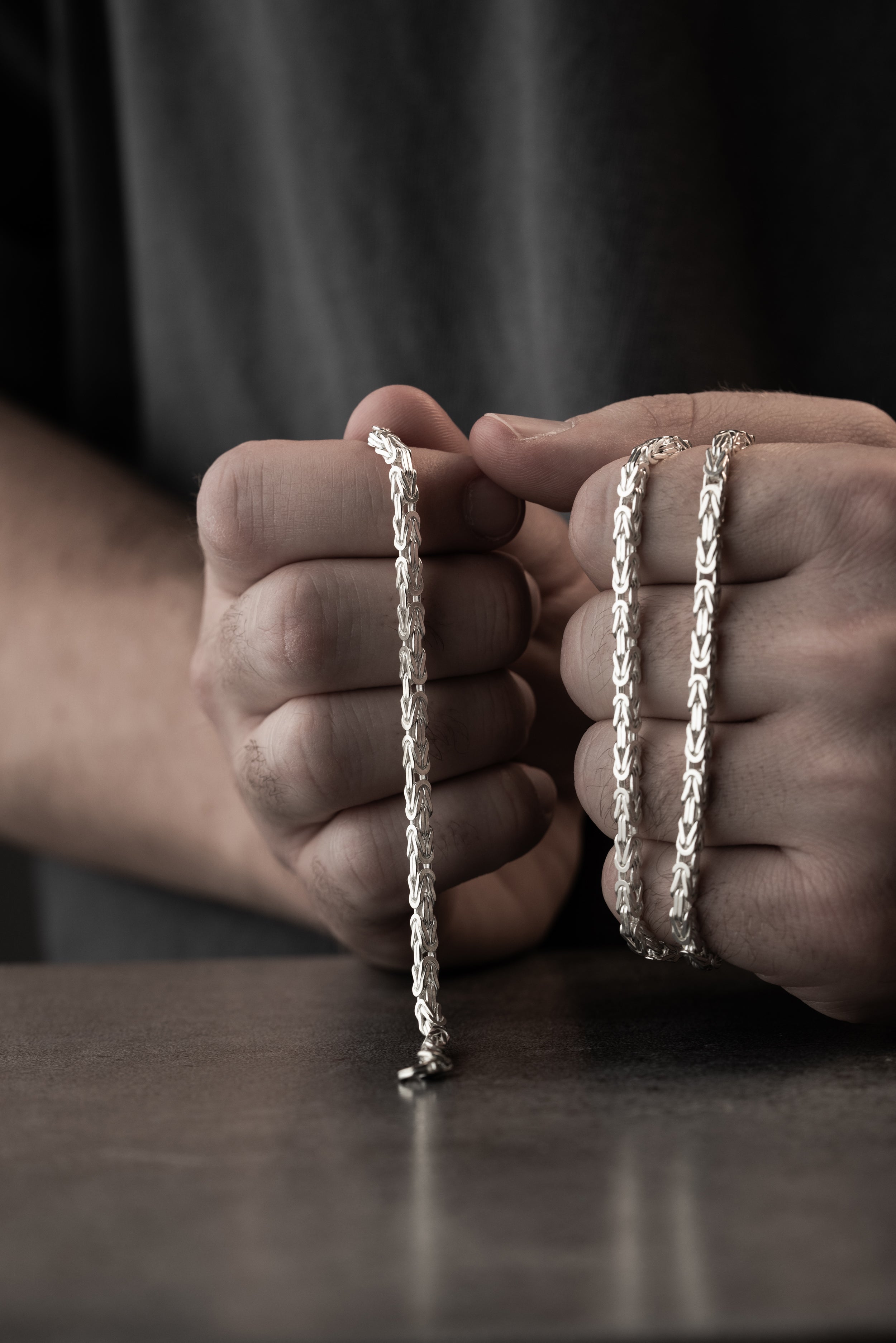 KÖNIGSKETTE 4 MM SET | 925 SILBER