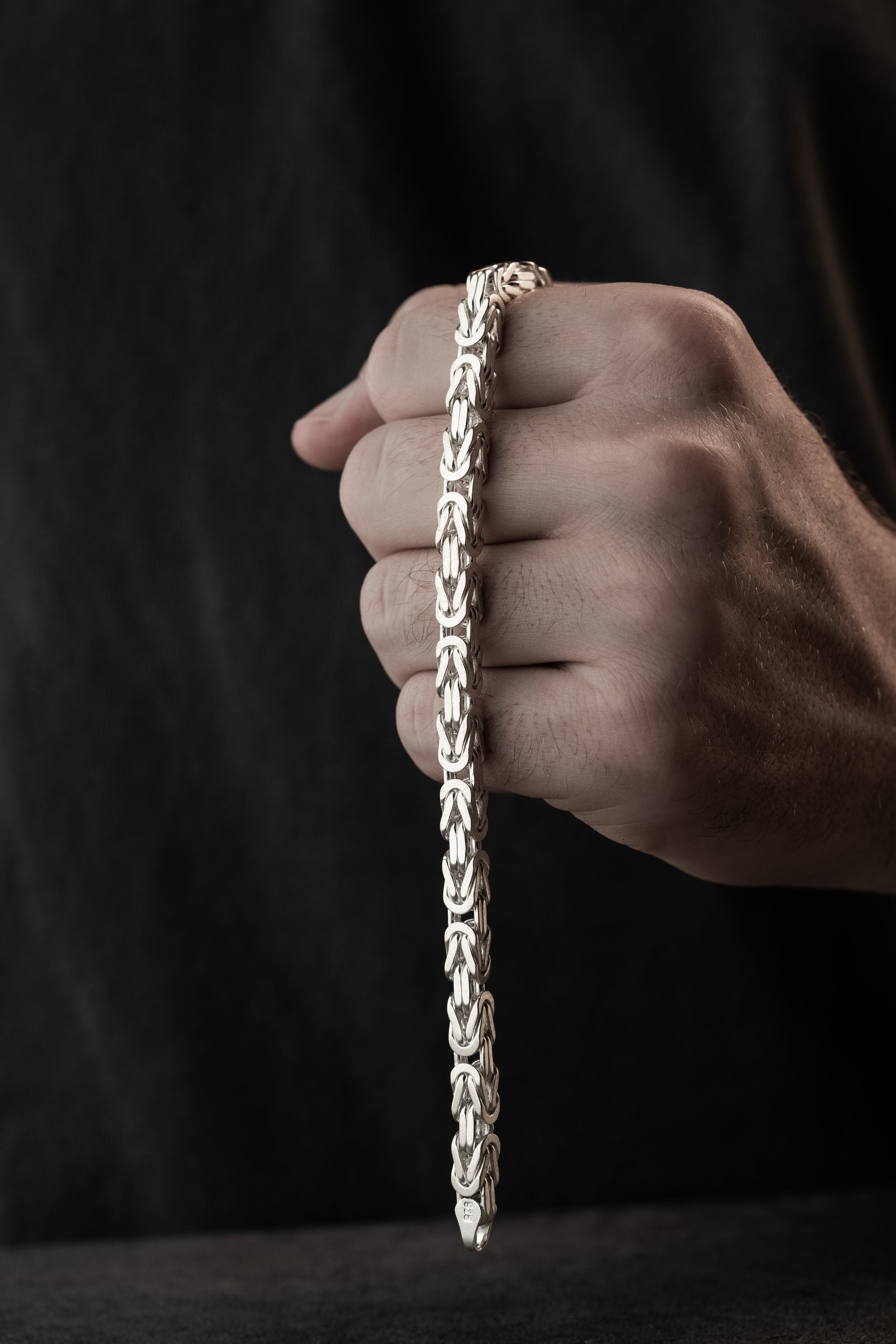 KÖNIGS ARMBAND 6 MM | 925 SILBER