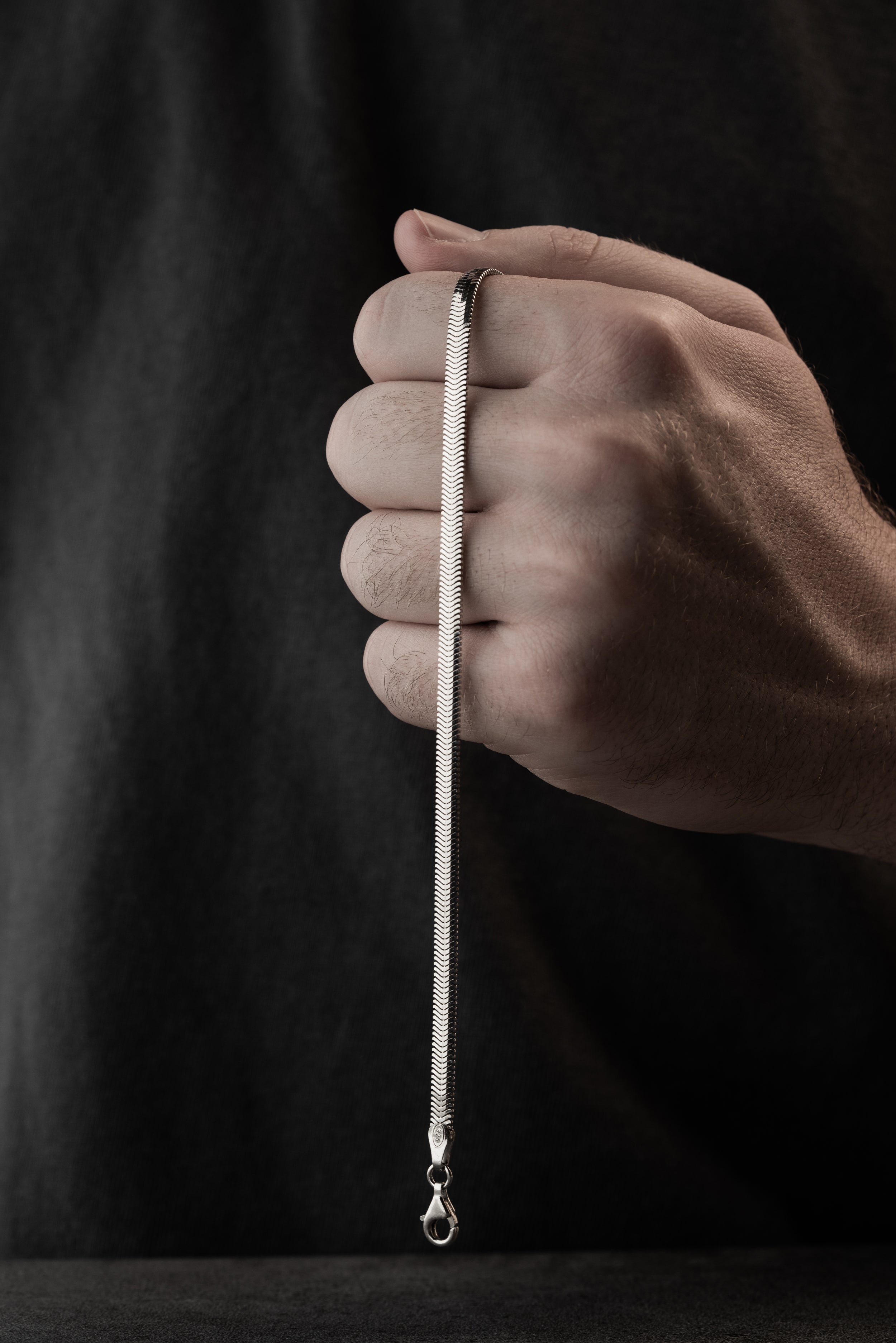 SNAKE ARMBAND 4 MM | 925 SILBER