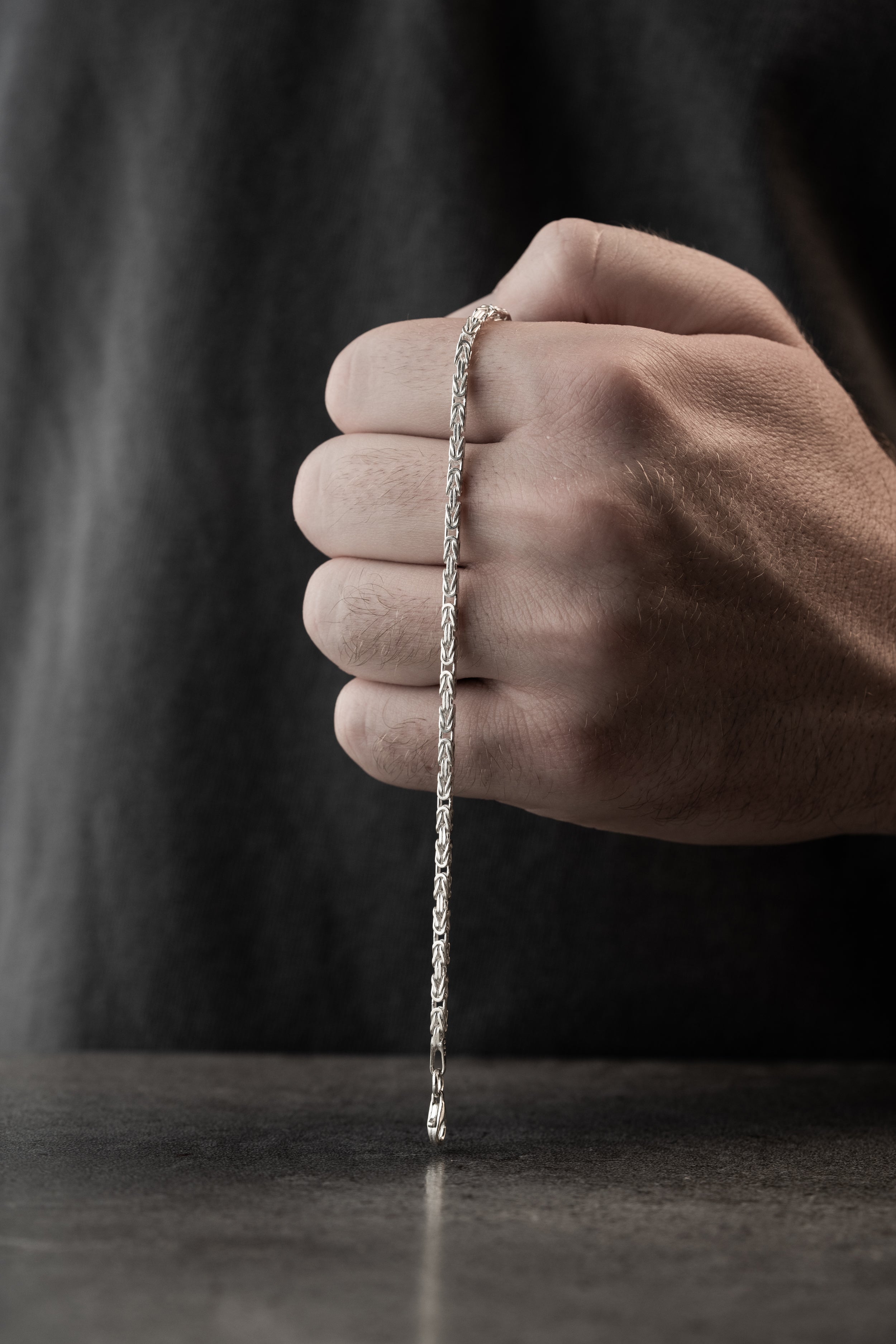 KÖNIGS ARMBAND 3 MM | 925 SILBER