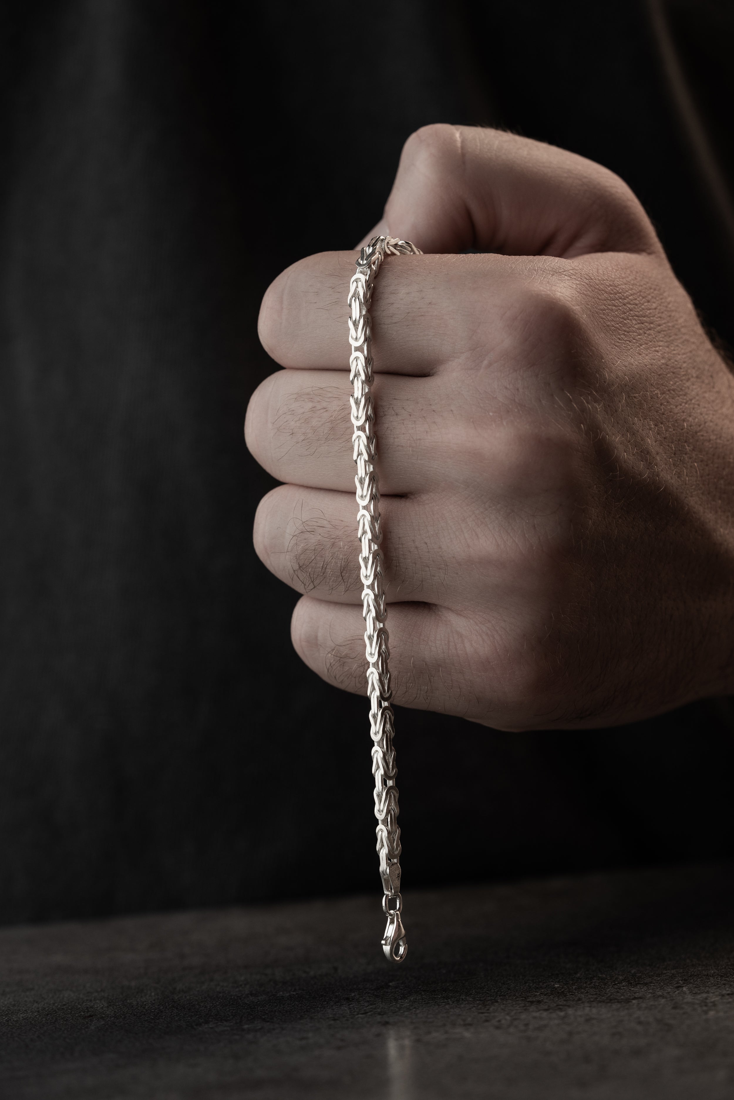 KÖNIGS ARMBAND 4 MM | 925 SILBER