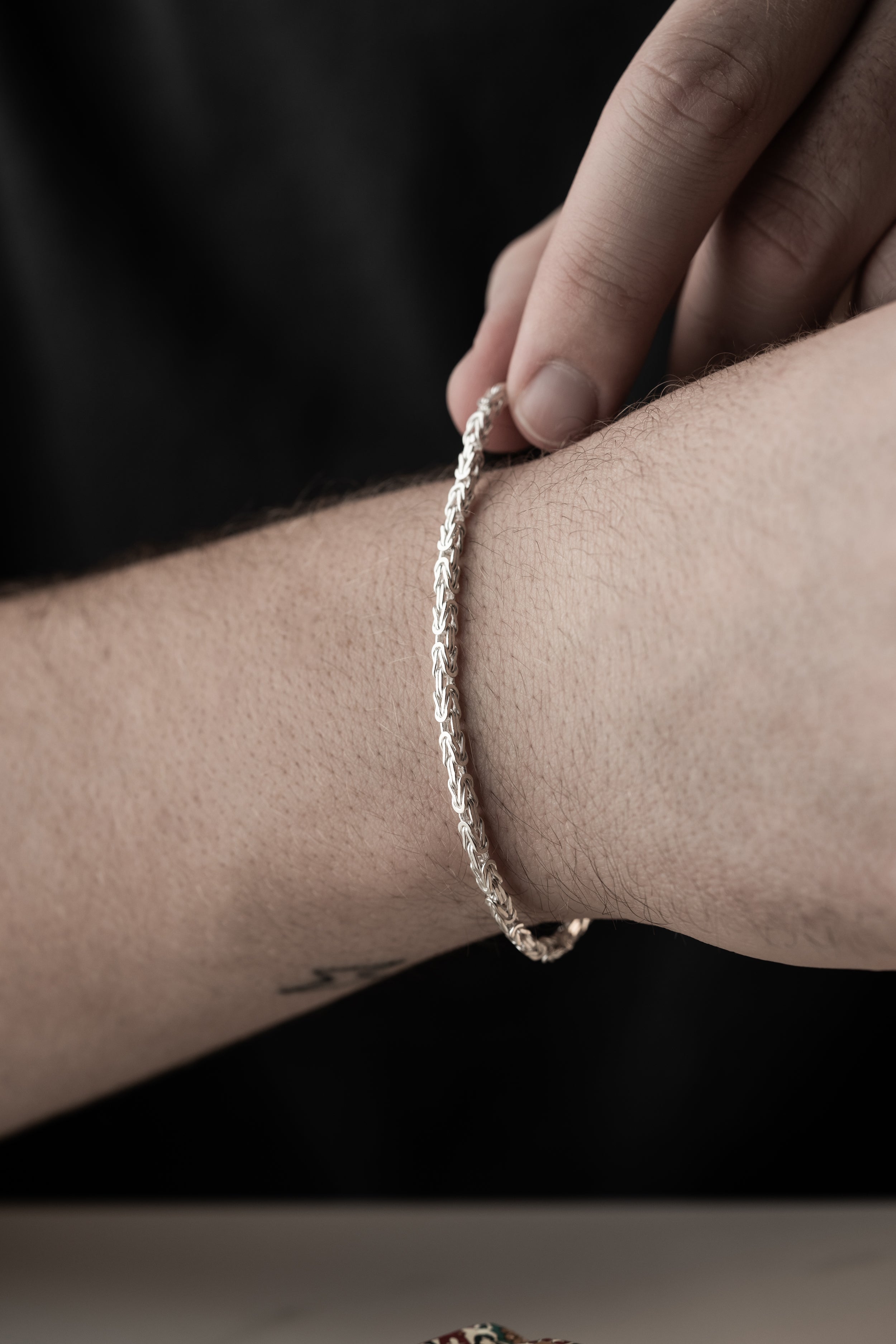 KÖNIGS ARMBAND 4 MM | 925 SILBER