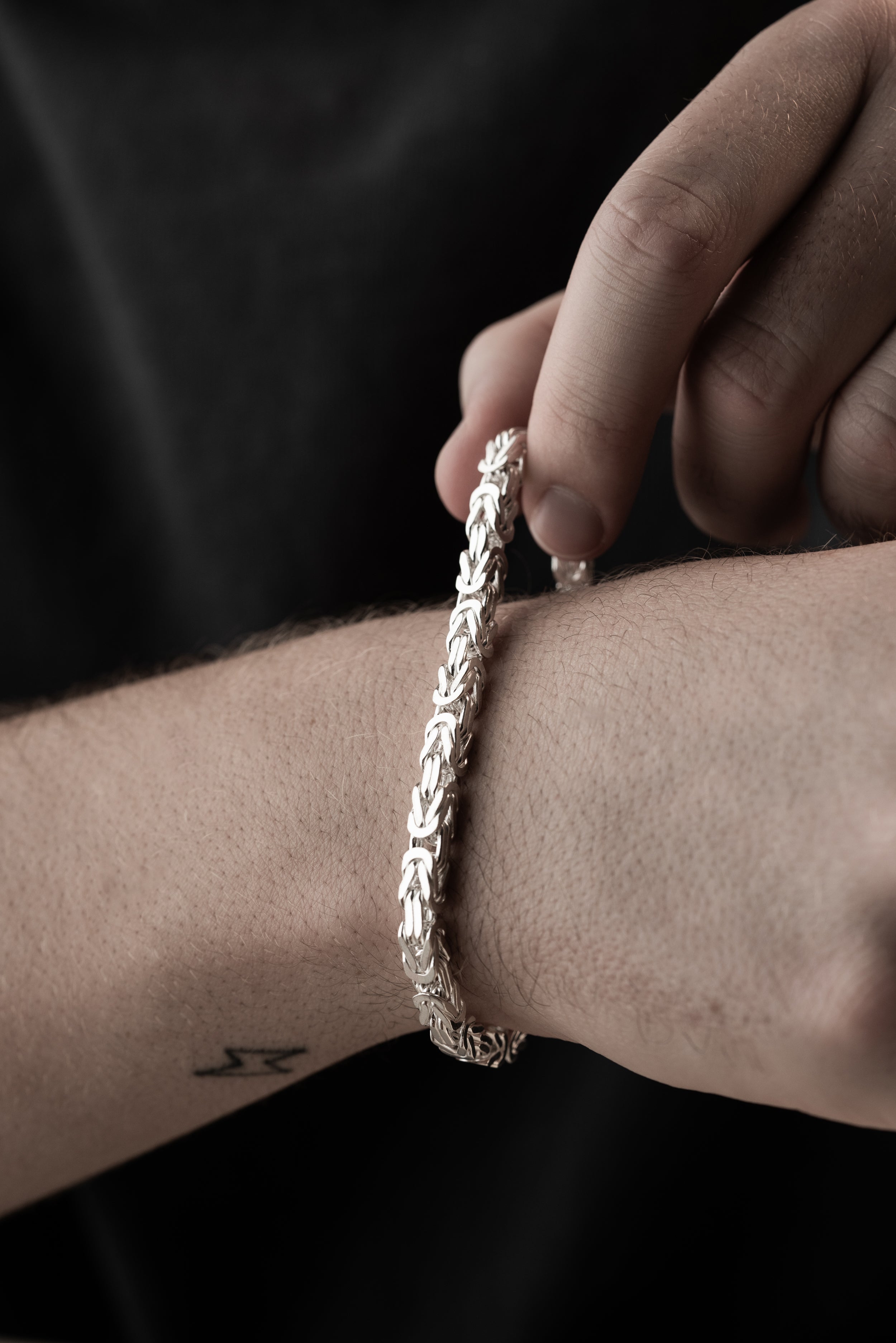 KÖNIGS ARMBAND 6 MM | 925 SILBER