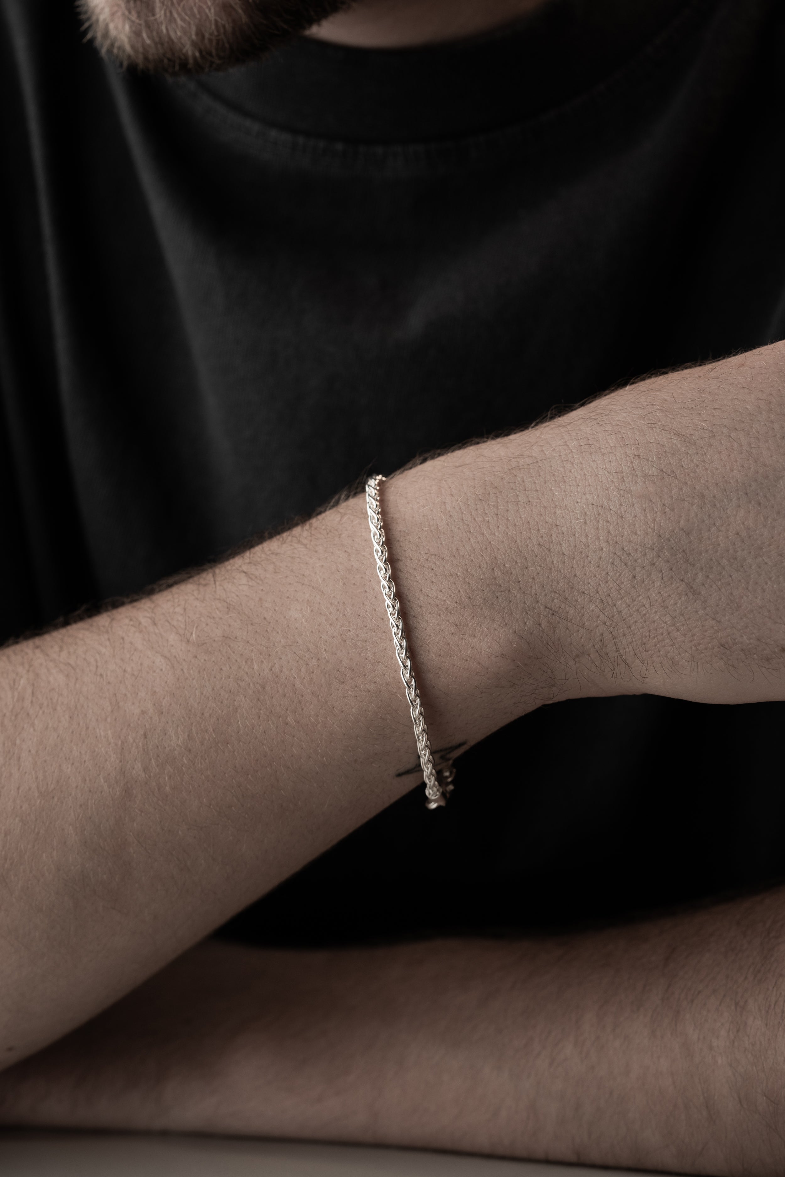 KORDEL ARMBAND 3 MM | 925 SILBER