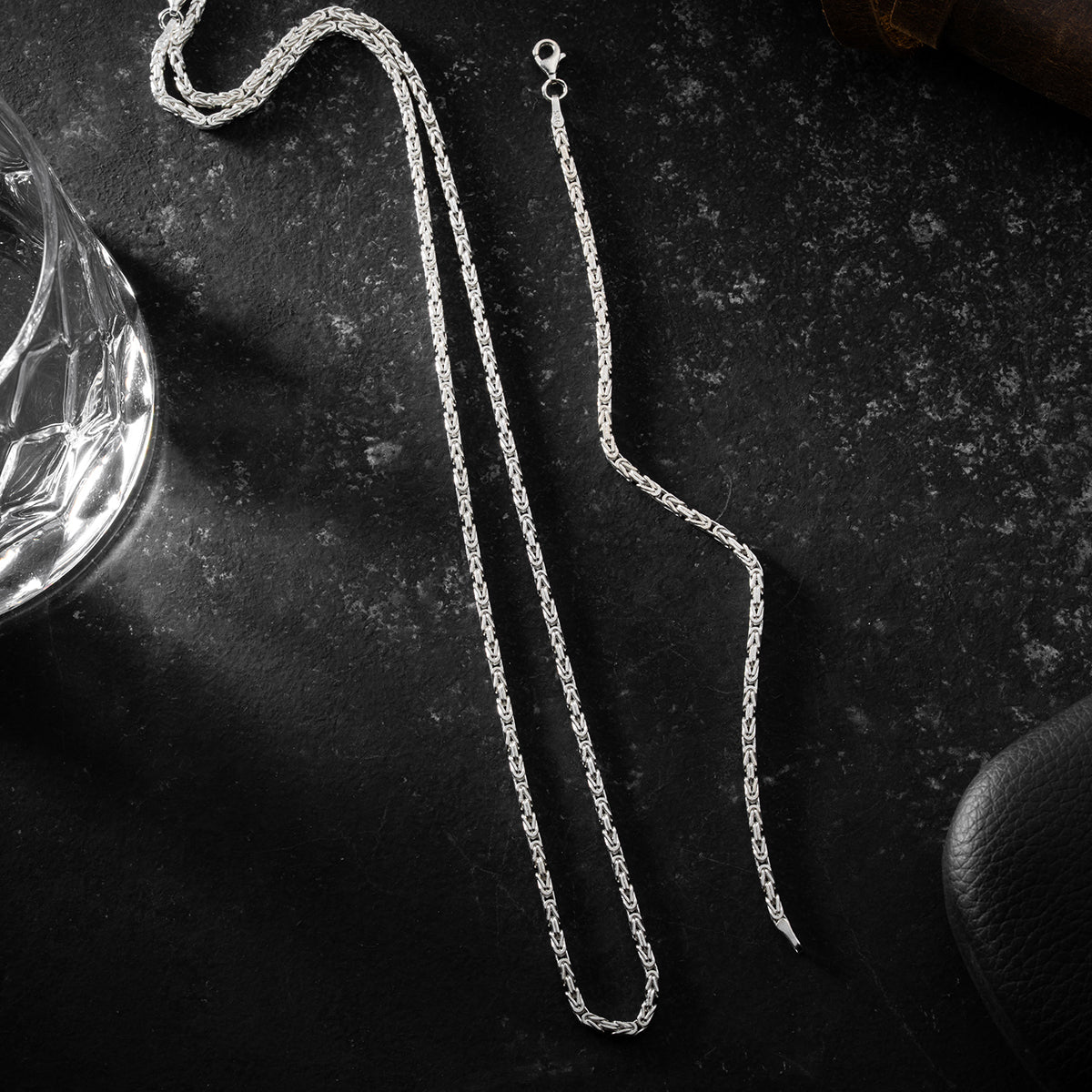 KÖNIGSKETTE SET 3 MM | 925 SILBER