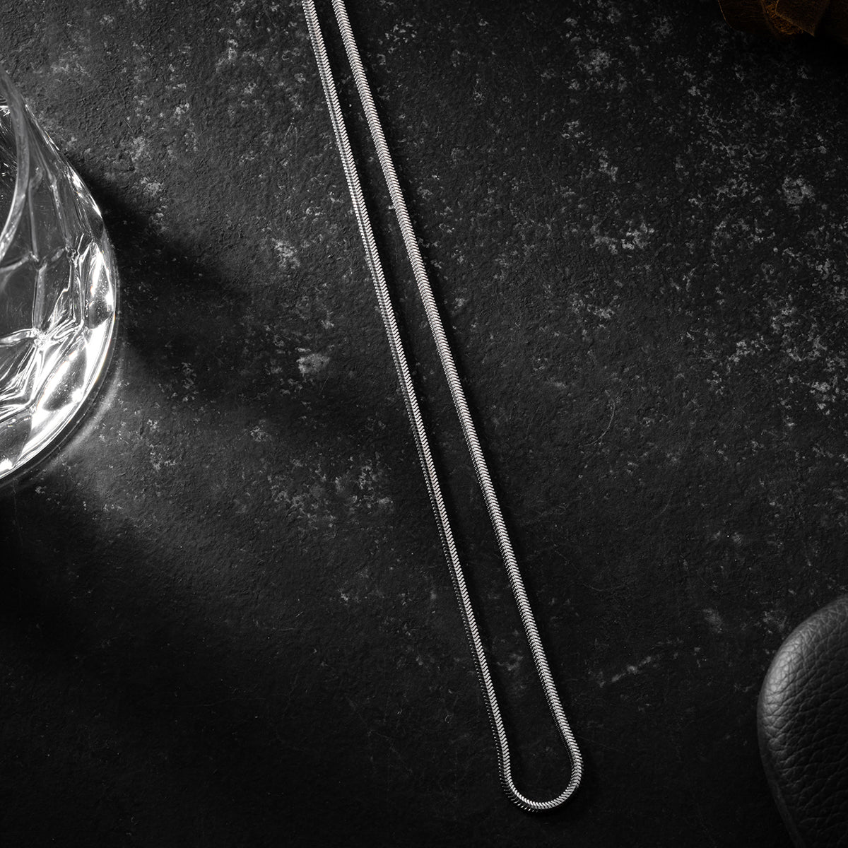 SNAKE HALSKETTE 2 MM | 925 SILBER