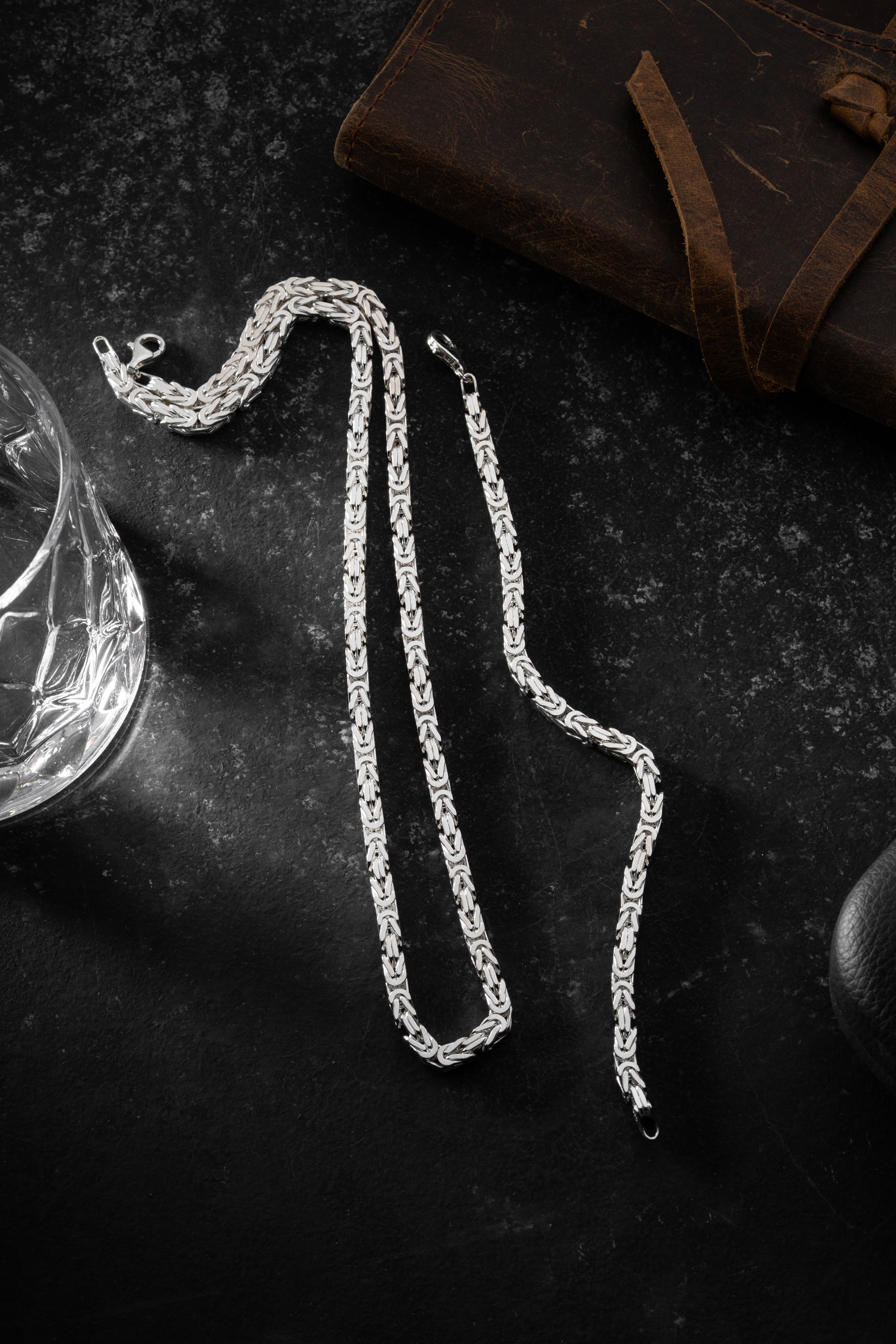 KÖNIGSKETTE SET 5 MM | 925 SILBER