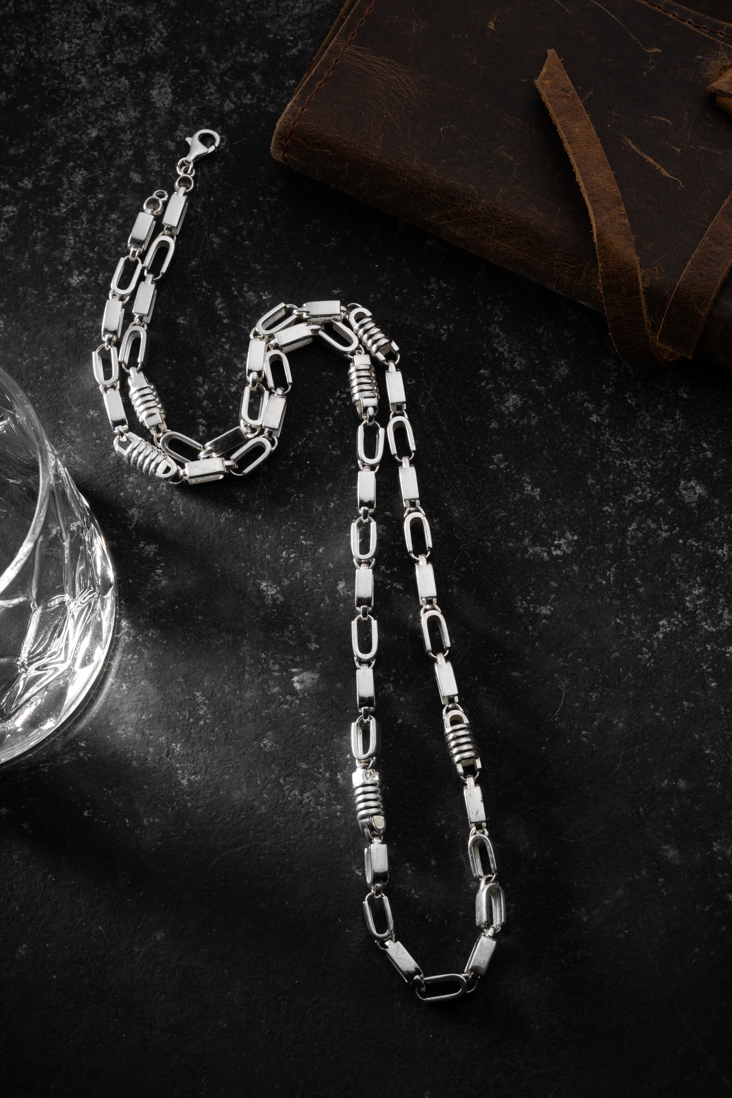 ZYLINDER HALSKETTE 7 MM | 925 SILBER