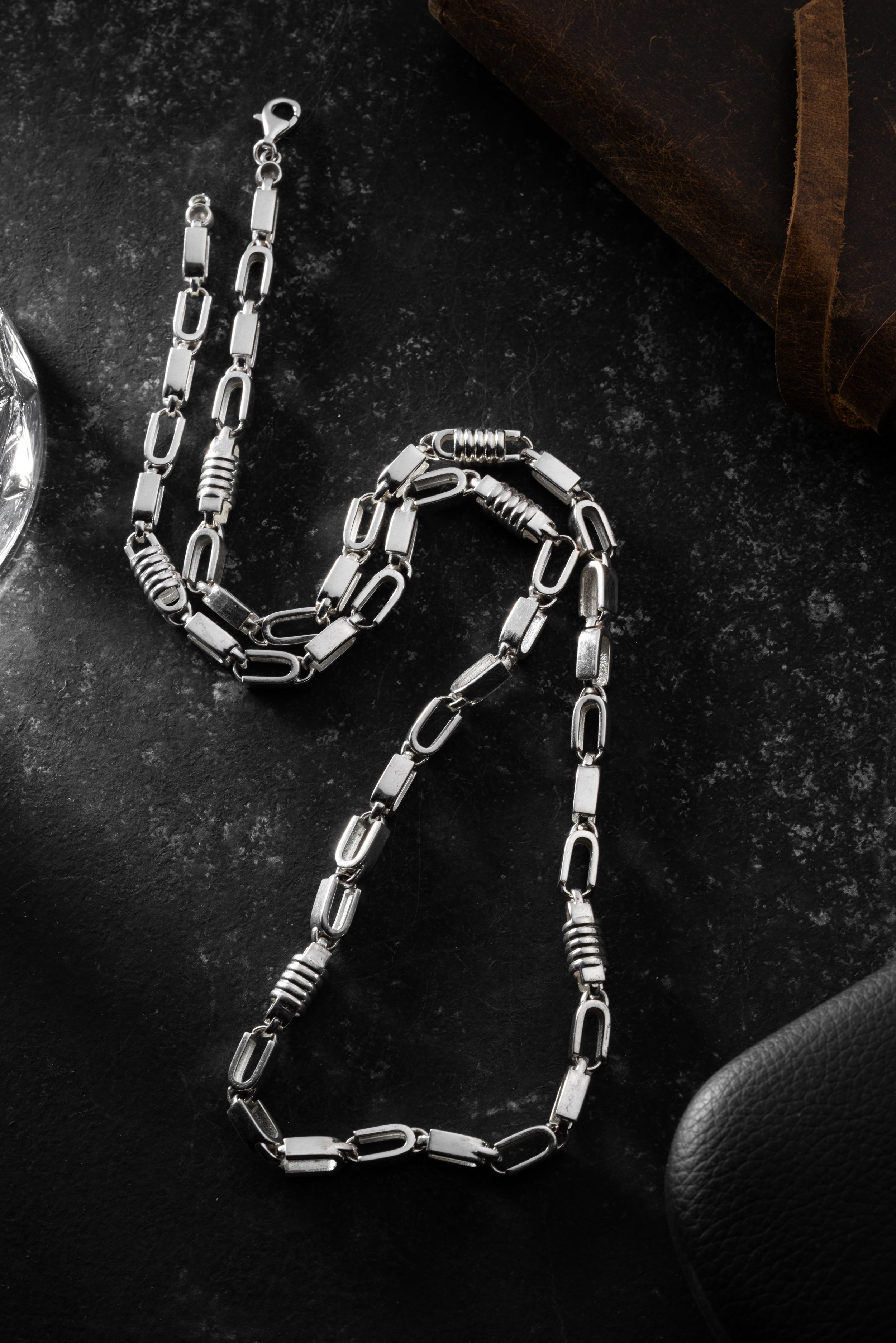 ZYLINDER HALSKETTE 7 MM | 925 SILBER