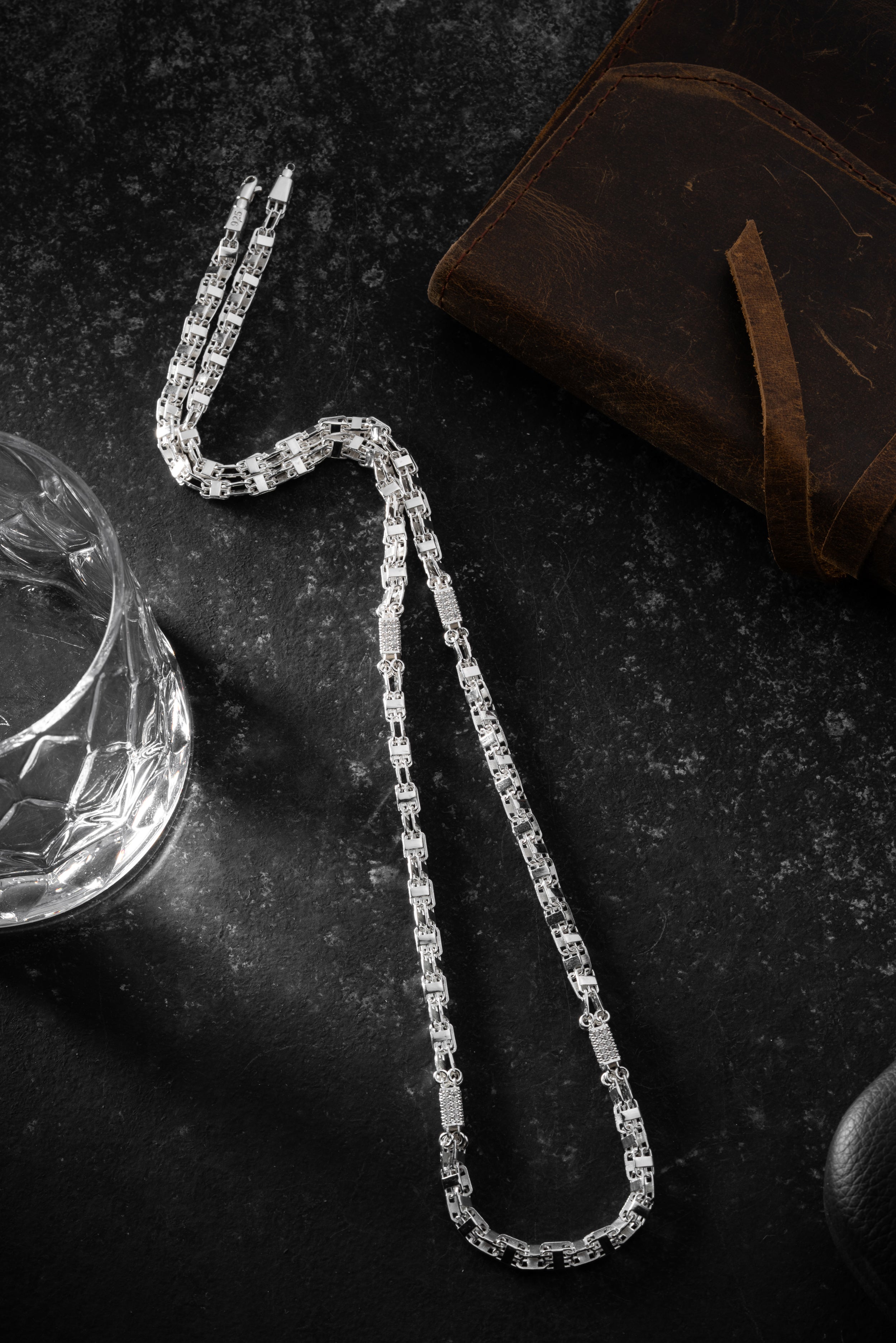 KÄFIGKETTE ICED OUT 4 MM | 925 SILBER