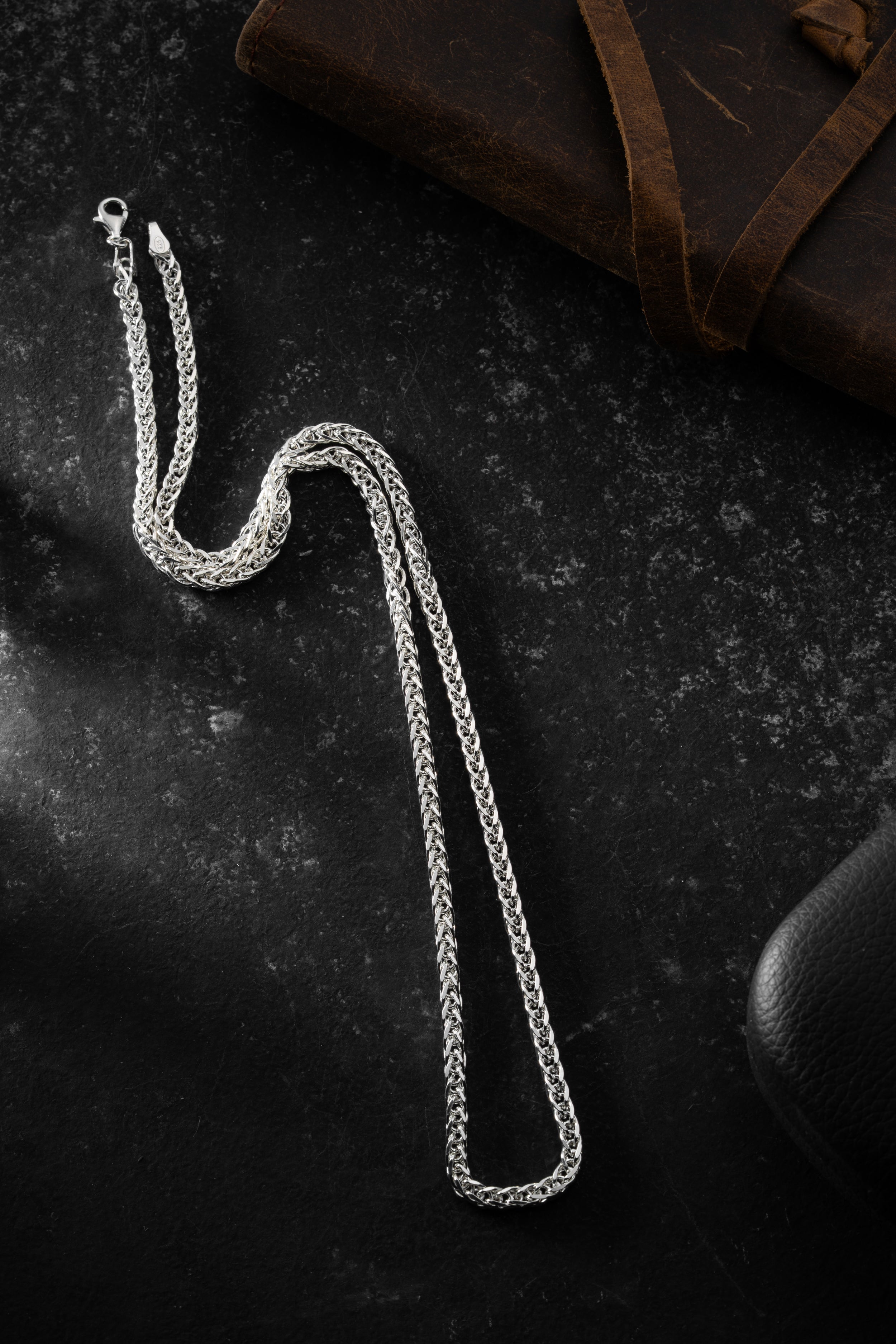 KORDEL HALSKETTE 4 MM | 925 SILBER