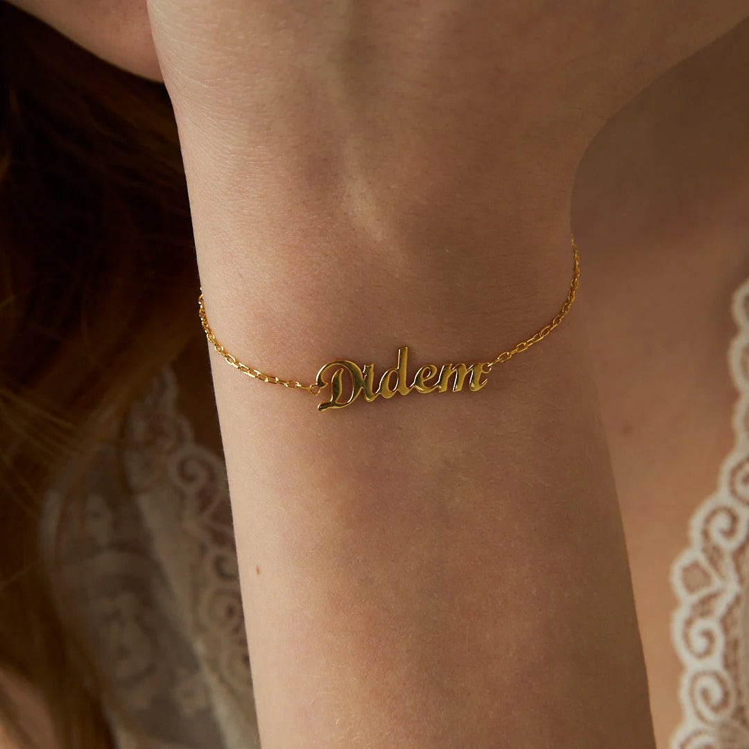 MONO NAMENS ARMBAND | 925 SILBER
