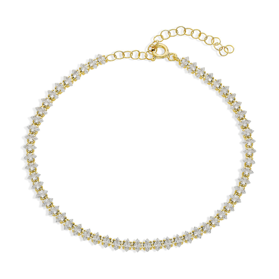 Zigzag Waterway Bracelet - 925 SILVER