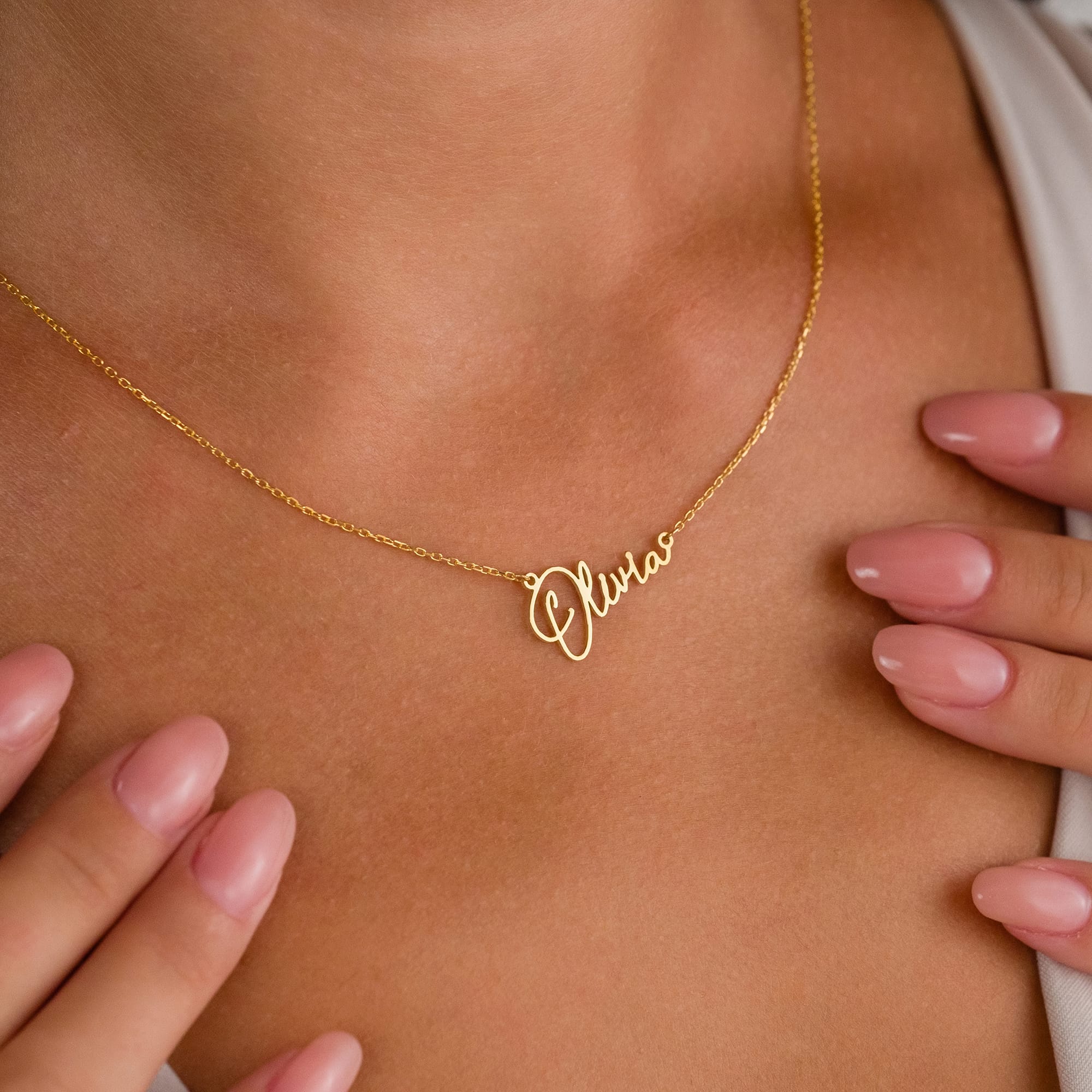 Name Chain Necklace - 925 SILVER