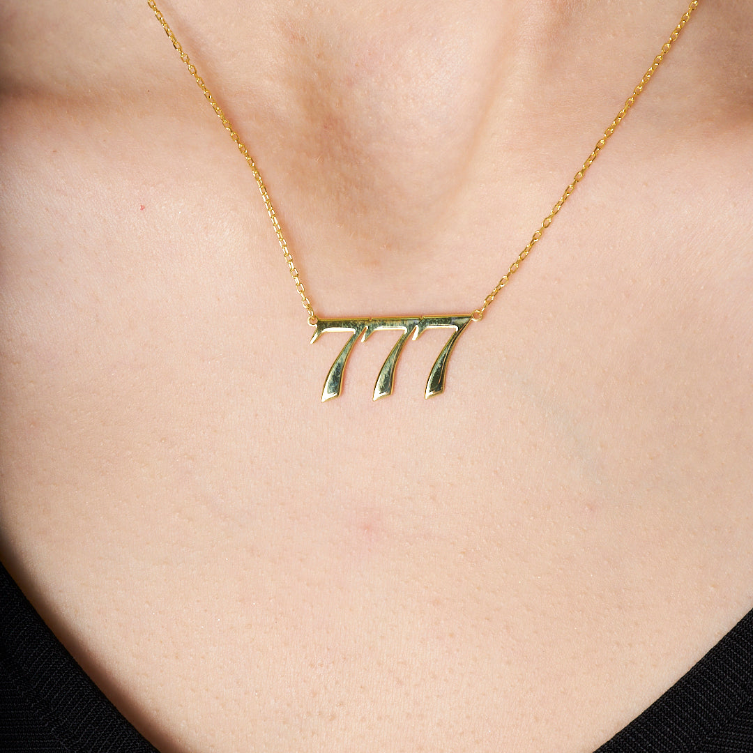 GLÜCKSZAHLEN KETTE | 925 SILBER