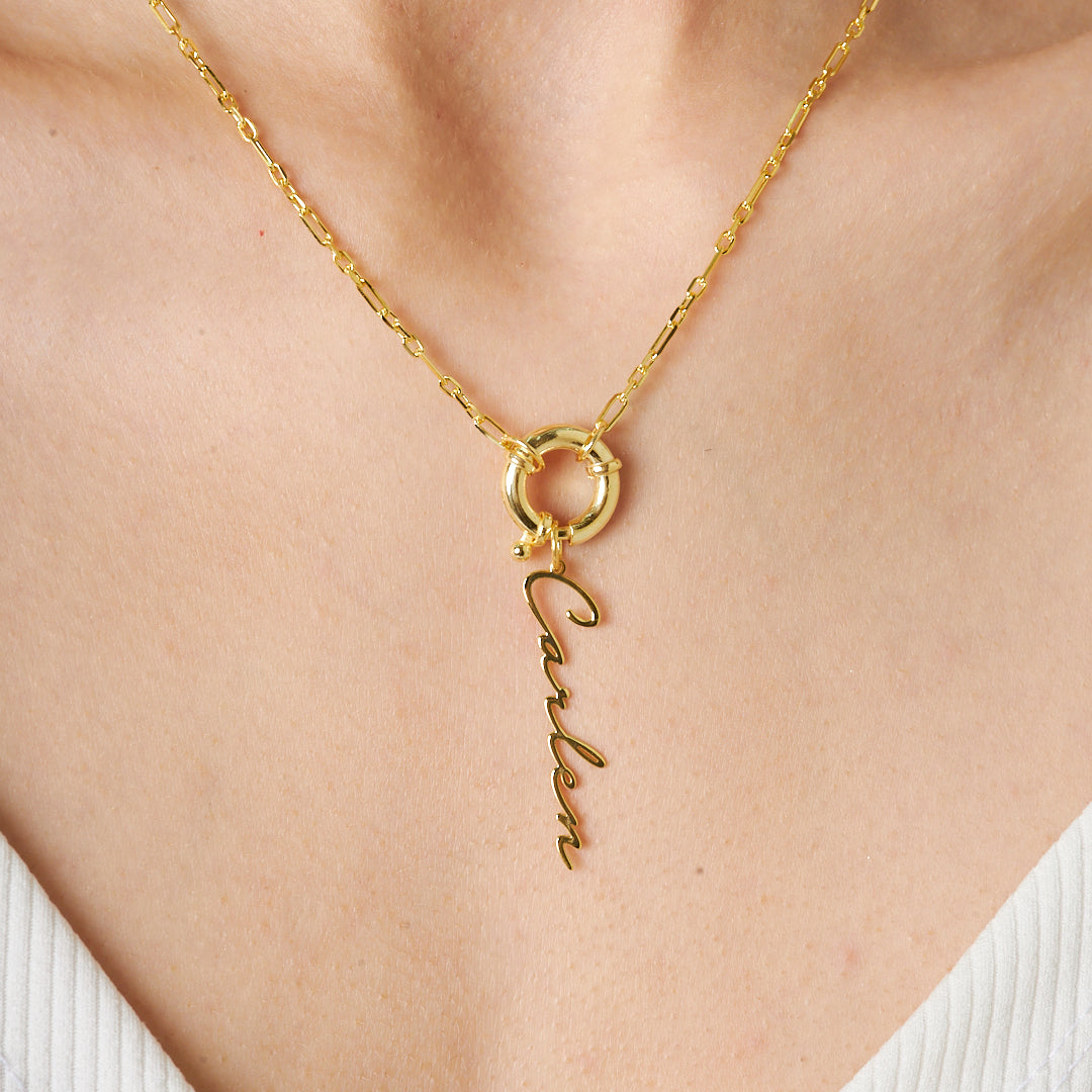 Signature Lock Necklace - 925 SILVER