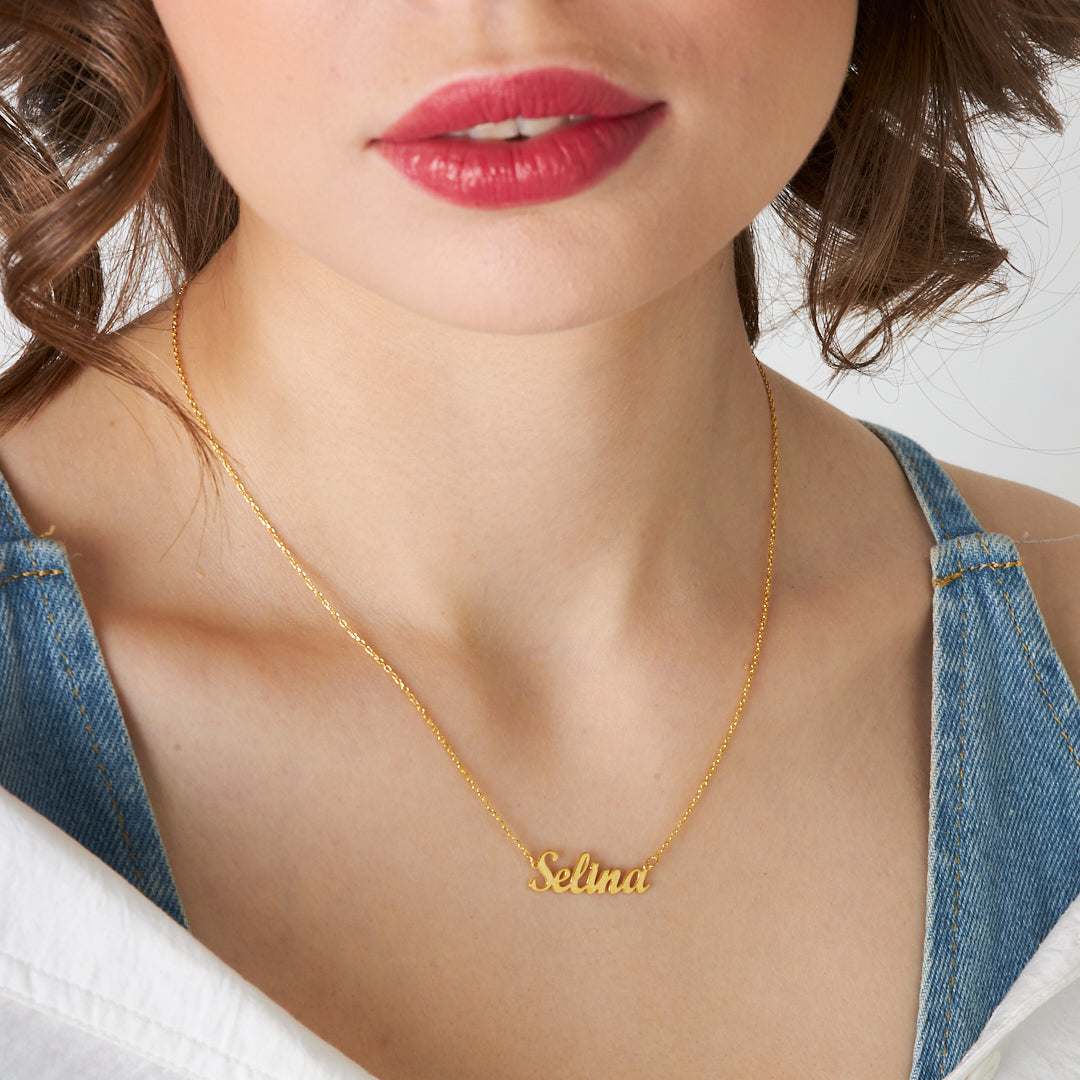 Personalized Name Necklace - 925 Silver