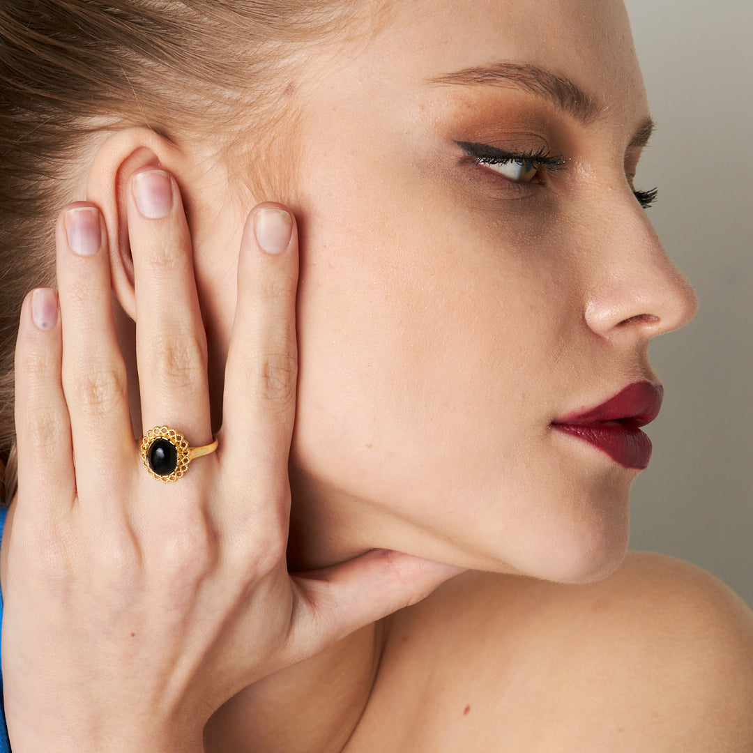 Sapphire Ring - 925 SILVER