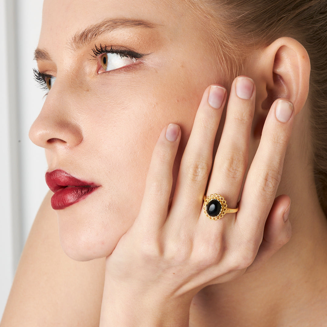 Sapphire Ring - 925 SILVER