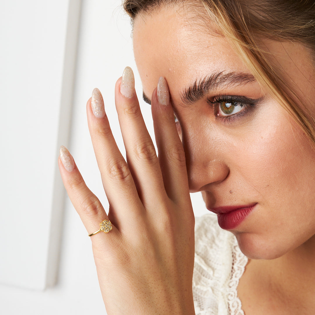 BLUMEN RING | 925 SILBER