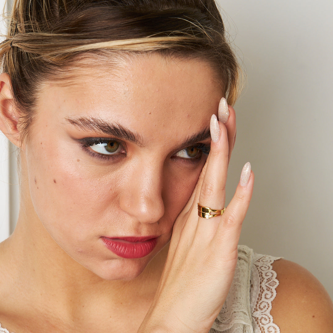 Solitaire Ring - 925 SILVER