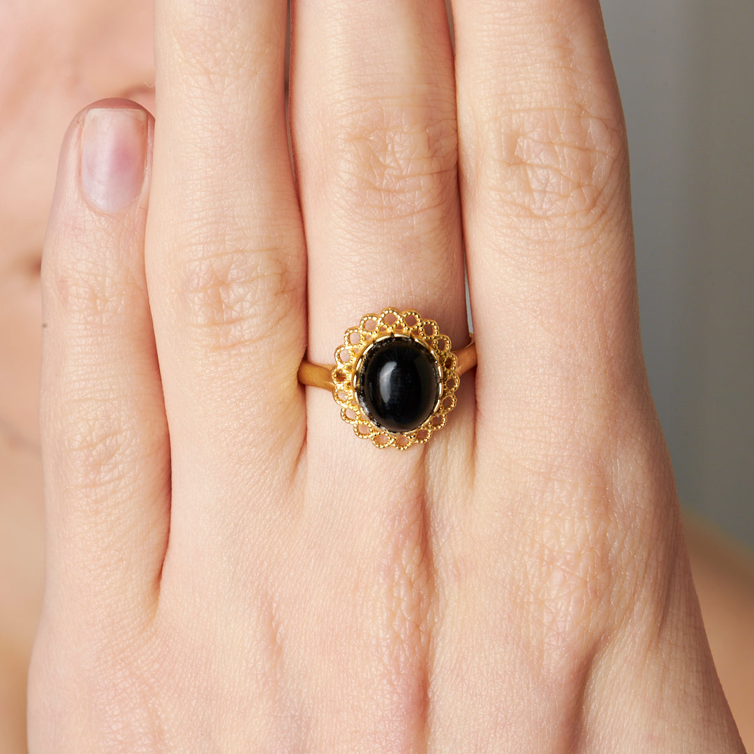 Sapphire Ring - 925 SILVER