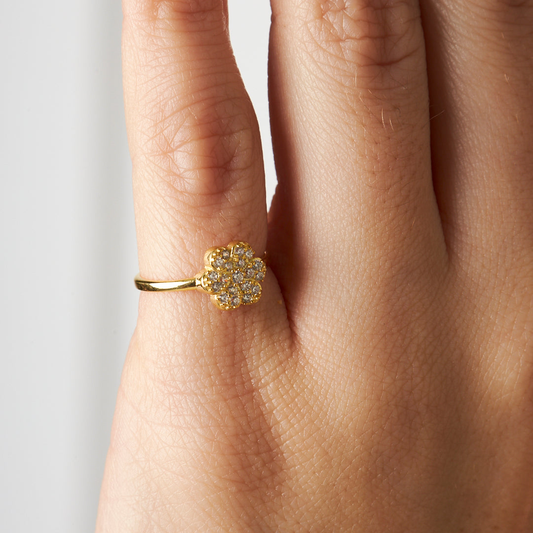 BLUMEN RING | 925 SILBER