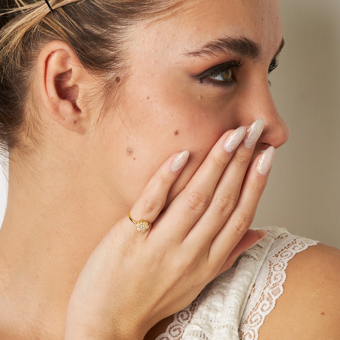 BLUMEN RING | 925 SILBER