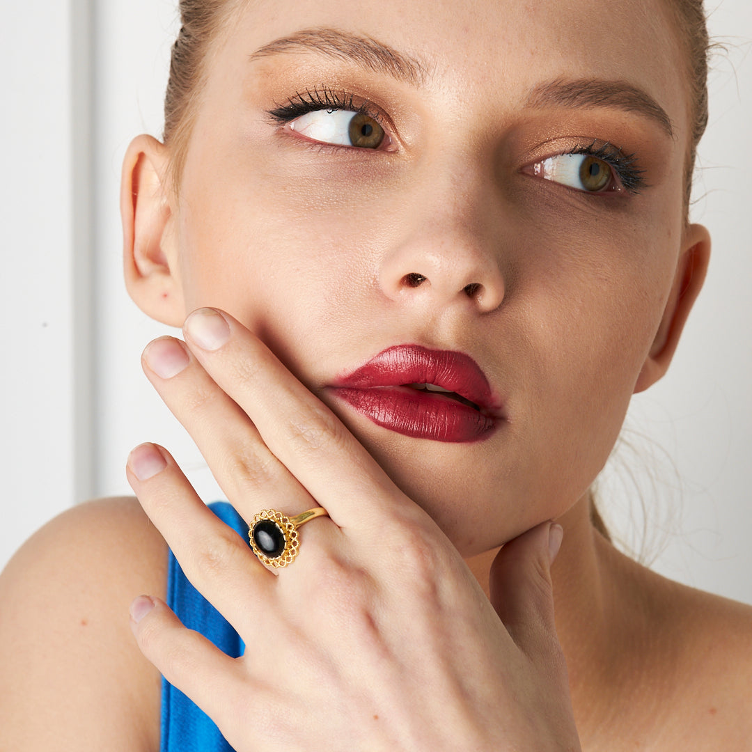 Sapphire Ring - 925 SILVER