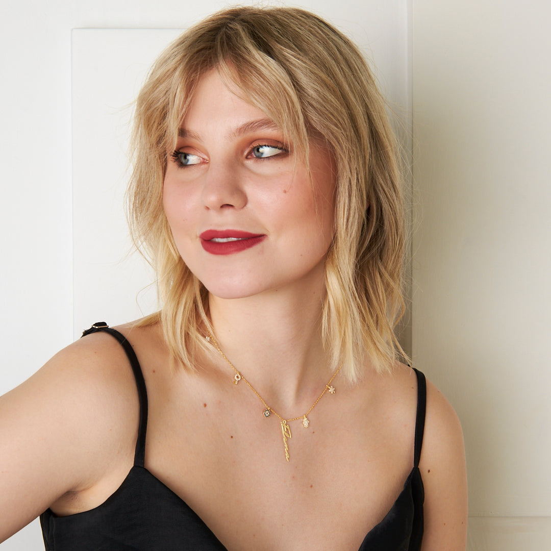 NAMENS GLÜCKSKETTE | 925 SILBER