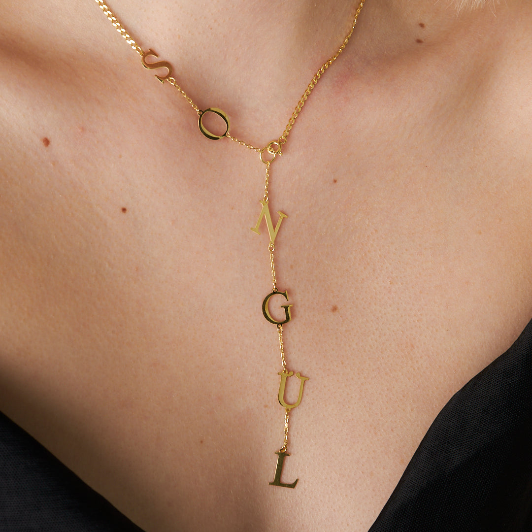 Summer Name Necklace - 925 Silver