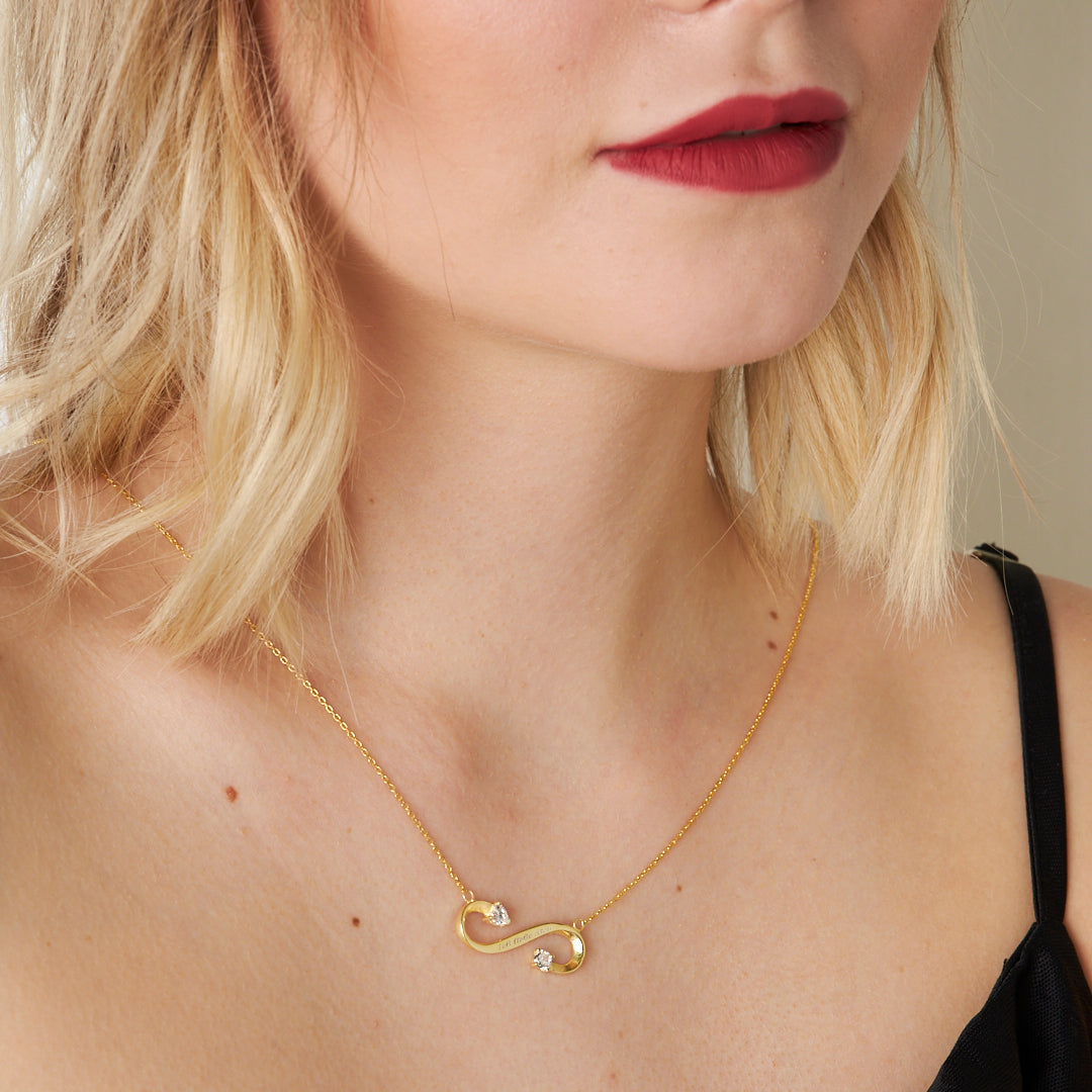 Infinity Chain Necklace - 925 Silver