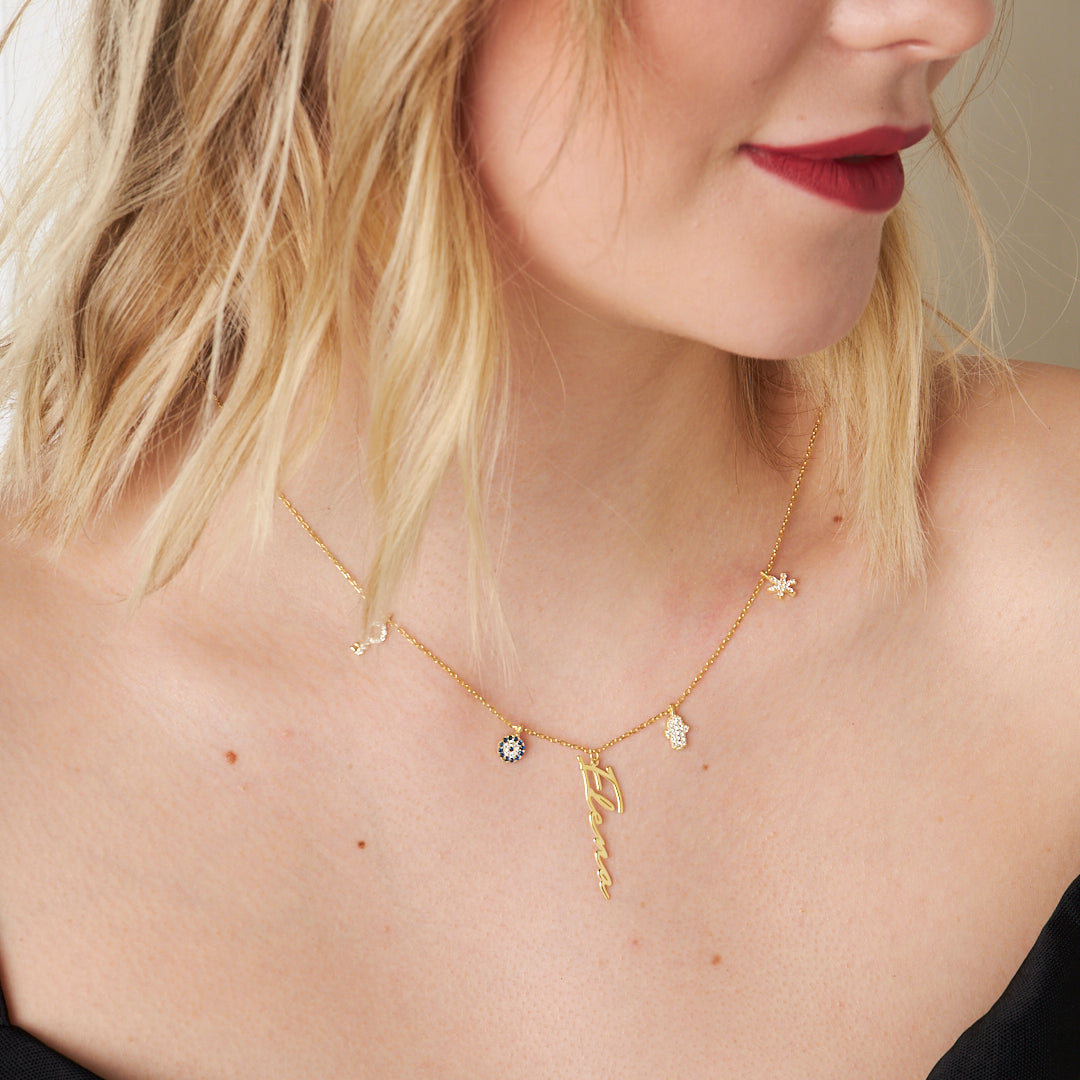 NAMENS GLÜCKSKETTE | 925 SILBER