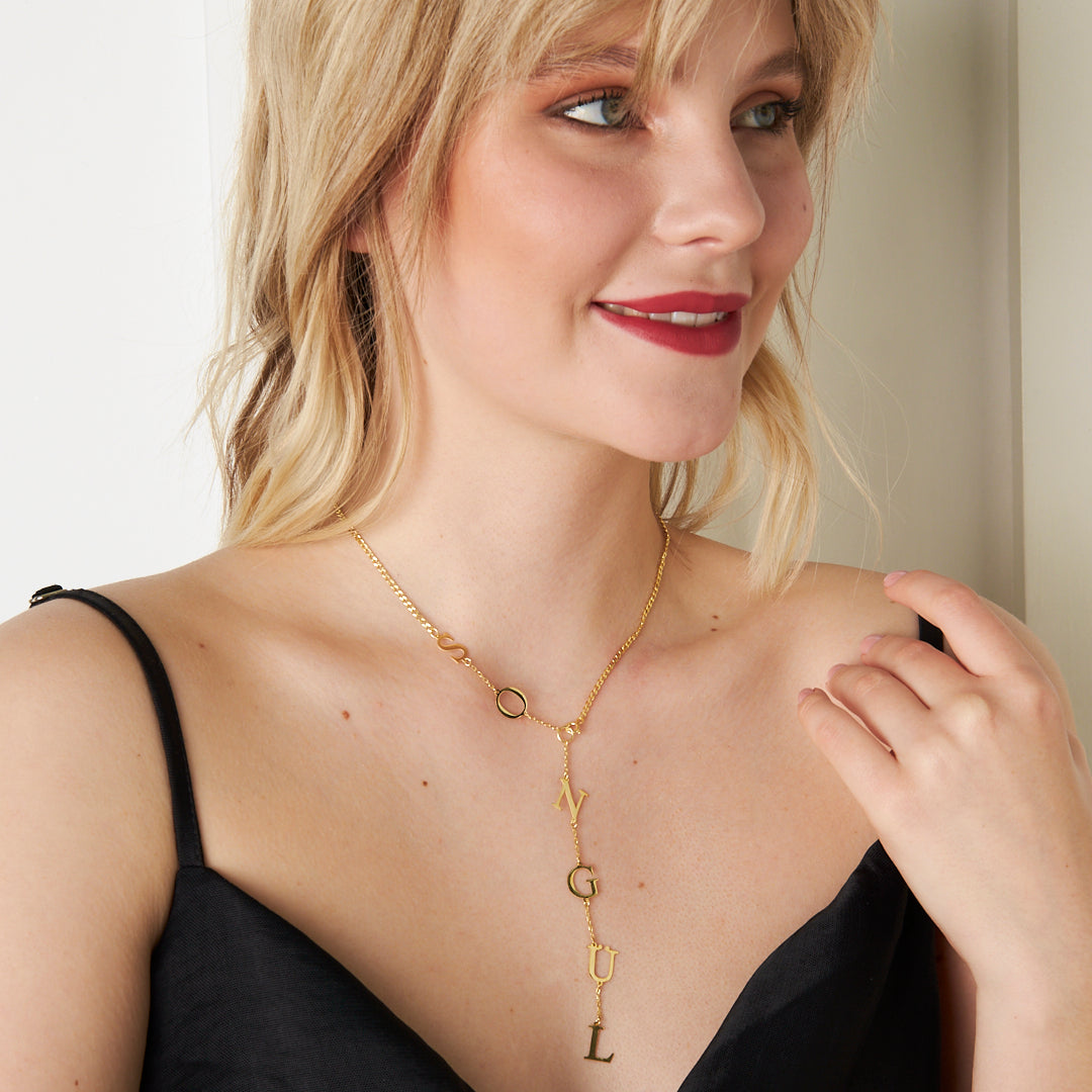 Summer Name Necklace - 925 Silver