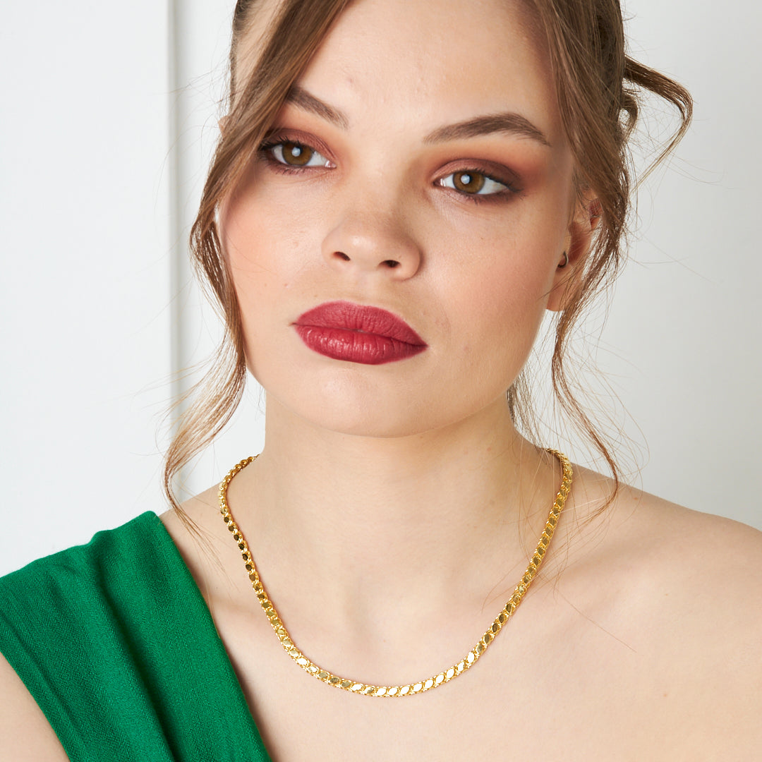 GERSTEN HALSKETTE | 925 SILBER