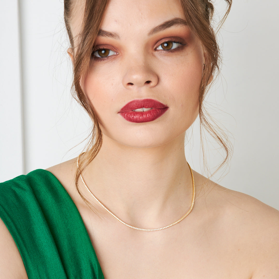 TENNIS HALSKETTE | 925 SILBER