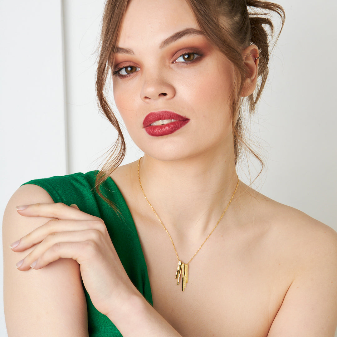 Bar Necklace - 925 SILVER