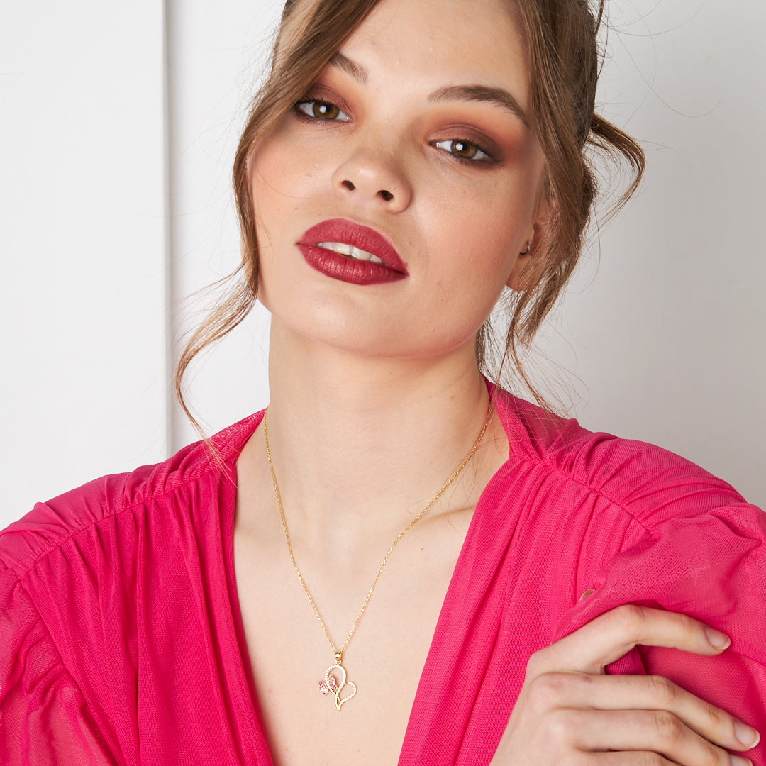 Love Butterfly Necklace - 925 SILVER