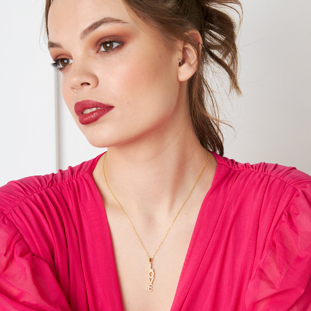 Love Necklace - 925 Silver