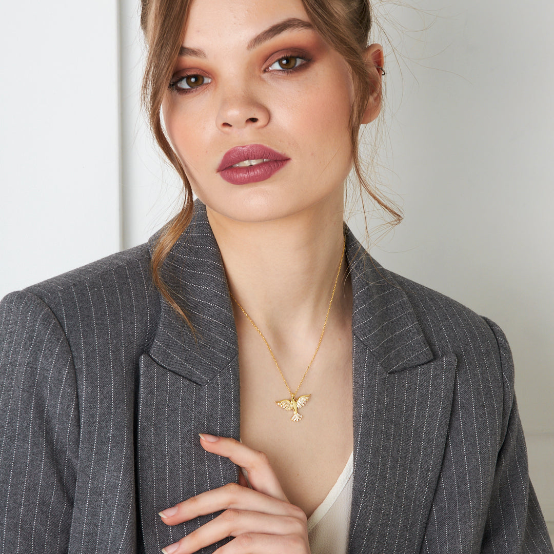 Phoenix Necklace - 925 Silver