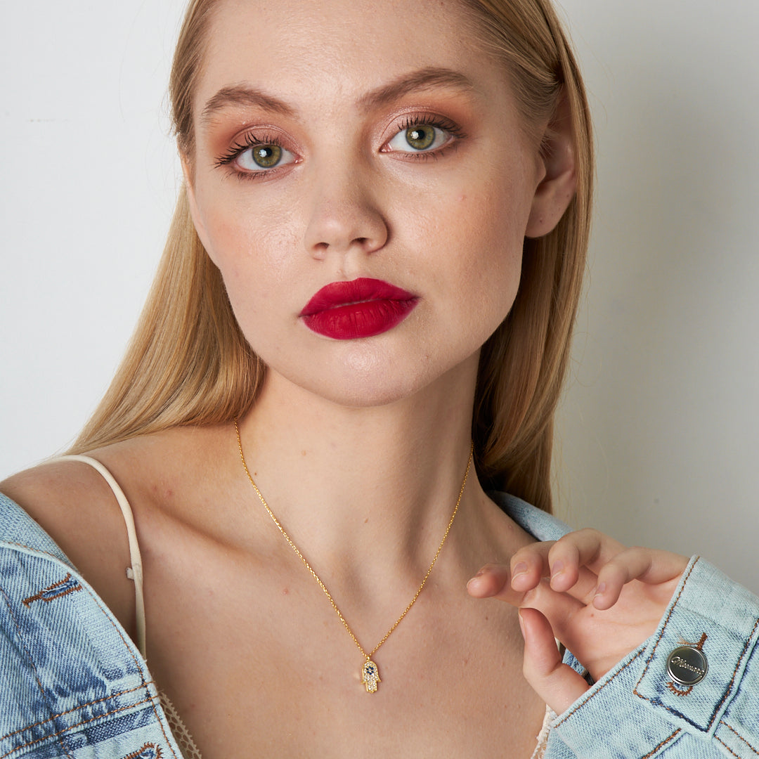 Fatima Hand Chain Necklace - 925 SILVER