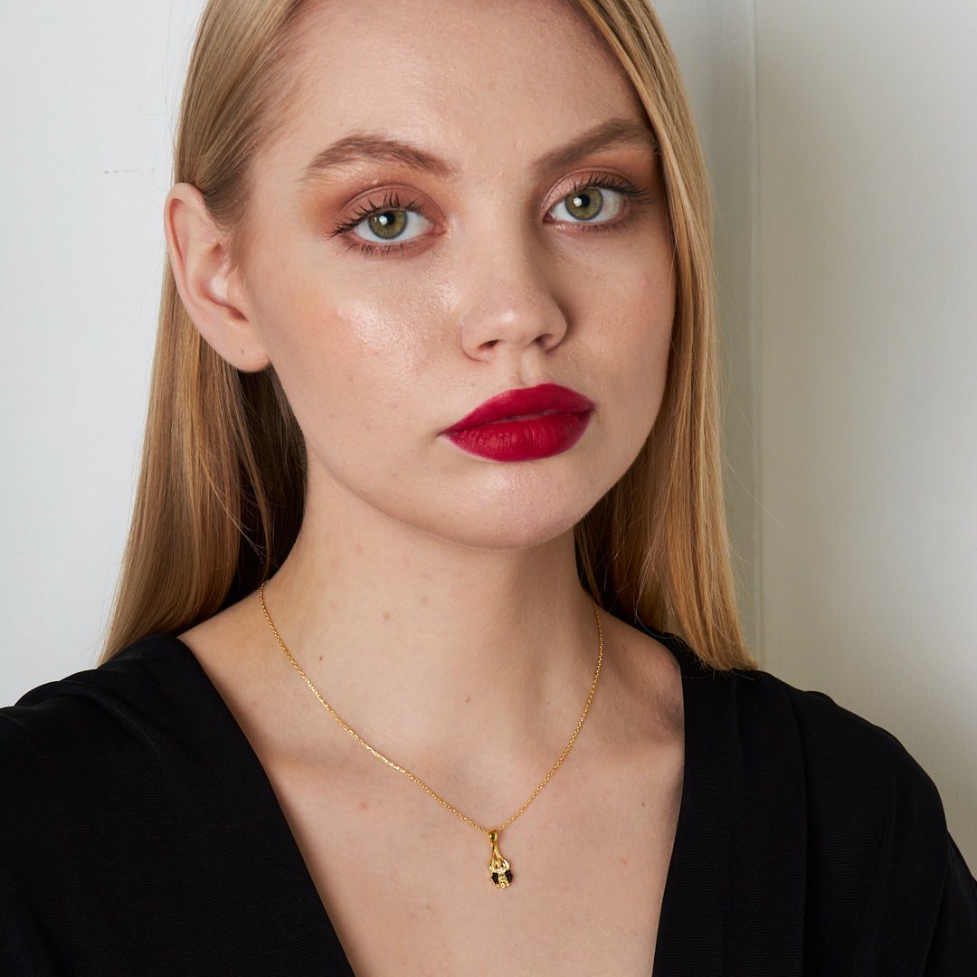 Flame Necklace - 925 SILVER