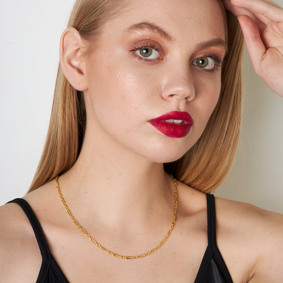 GLIEDER HALSKETTE | 925 SILBER