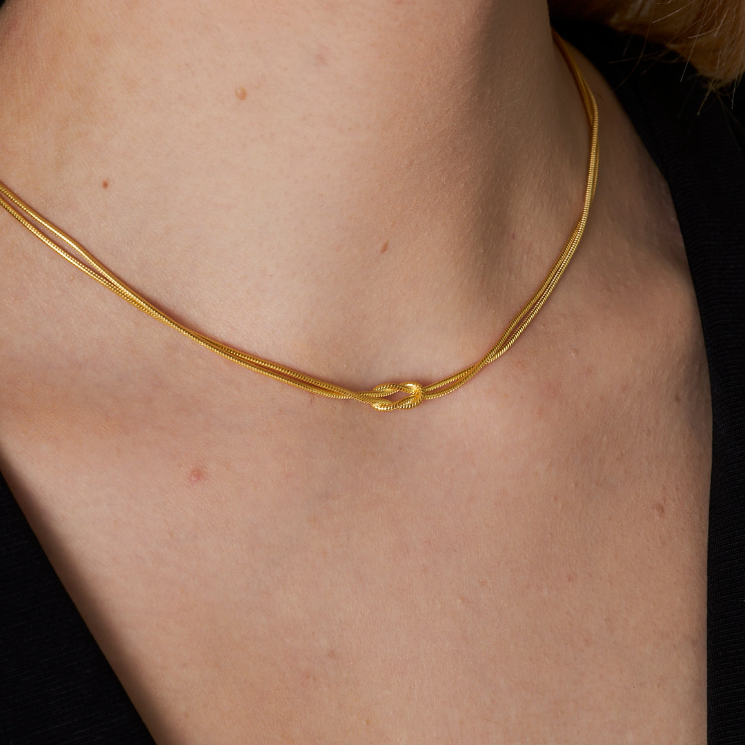 KNOTEN KETTE | 925 SILBER