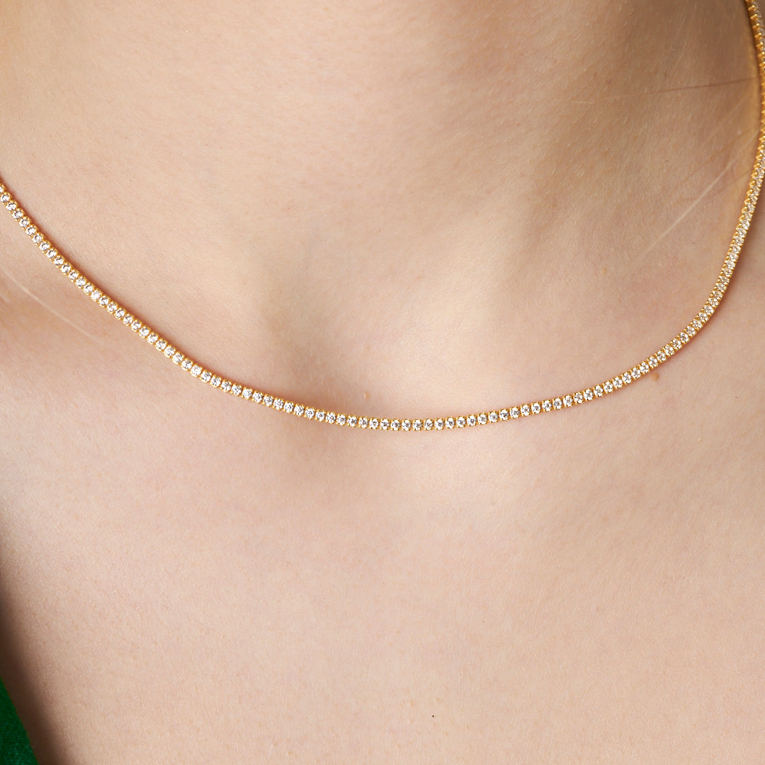 TENNIS HALSKETTE | 925 SILBER