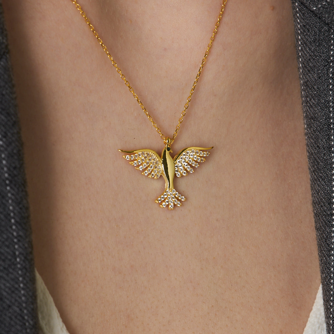 Phoenix Necklace - 925 Silver