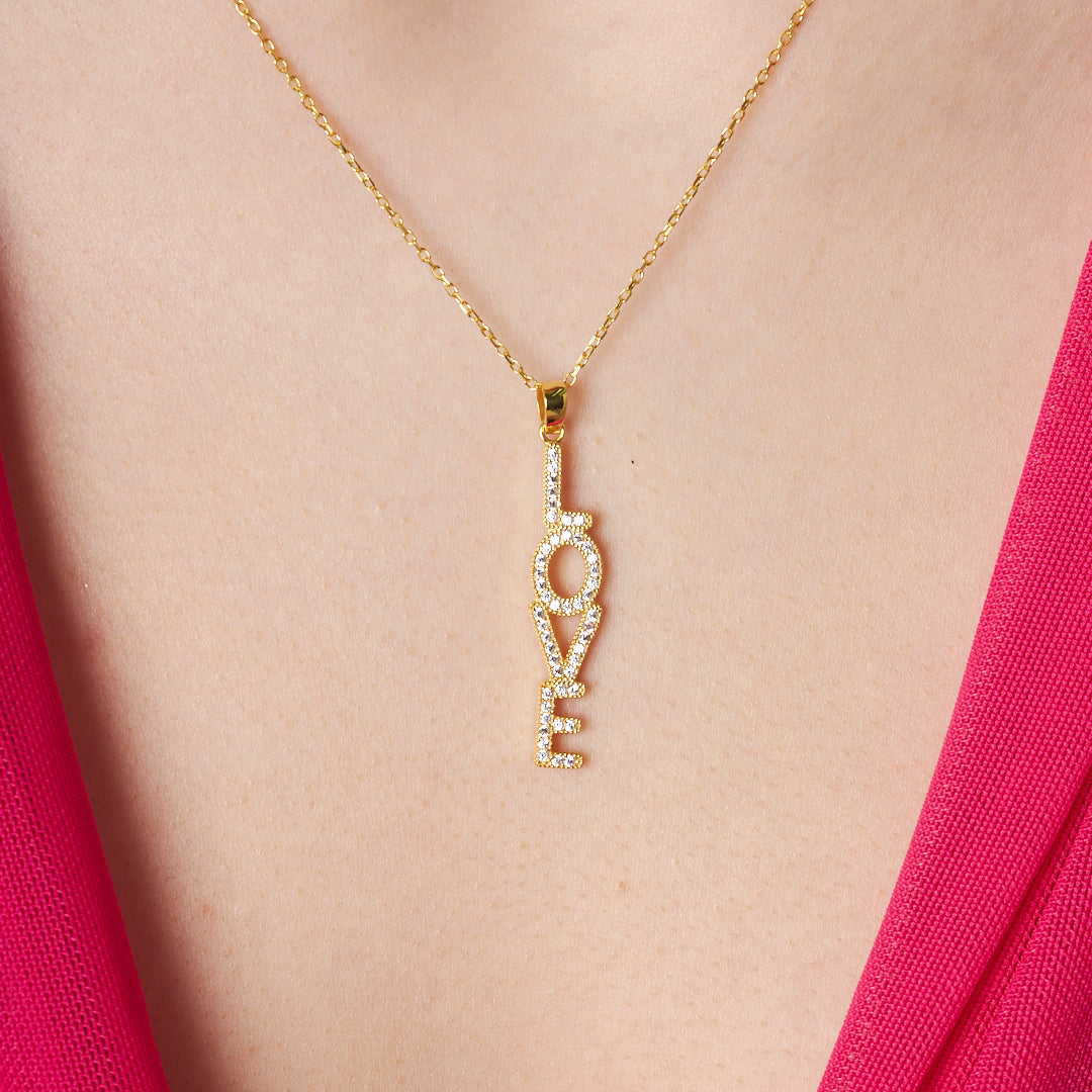 Love Necklace - 925 Silver
