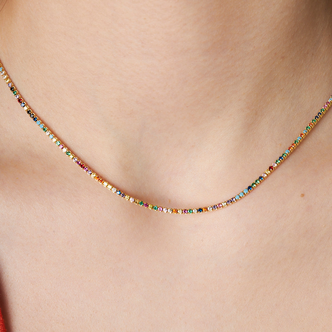 RAINBOW HALSKETTE | 925 SILBER